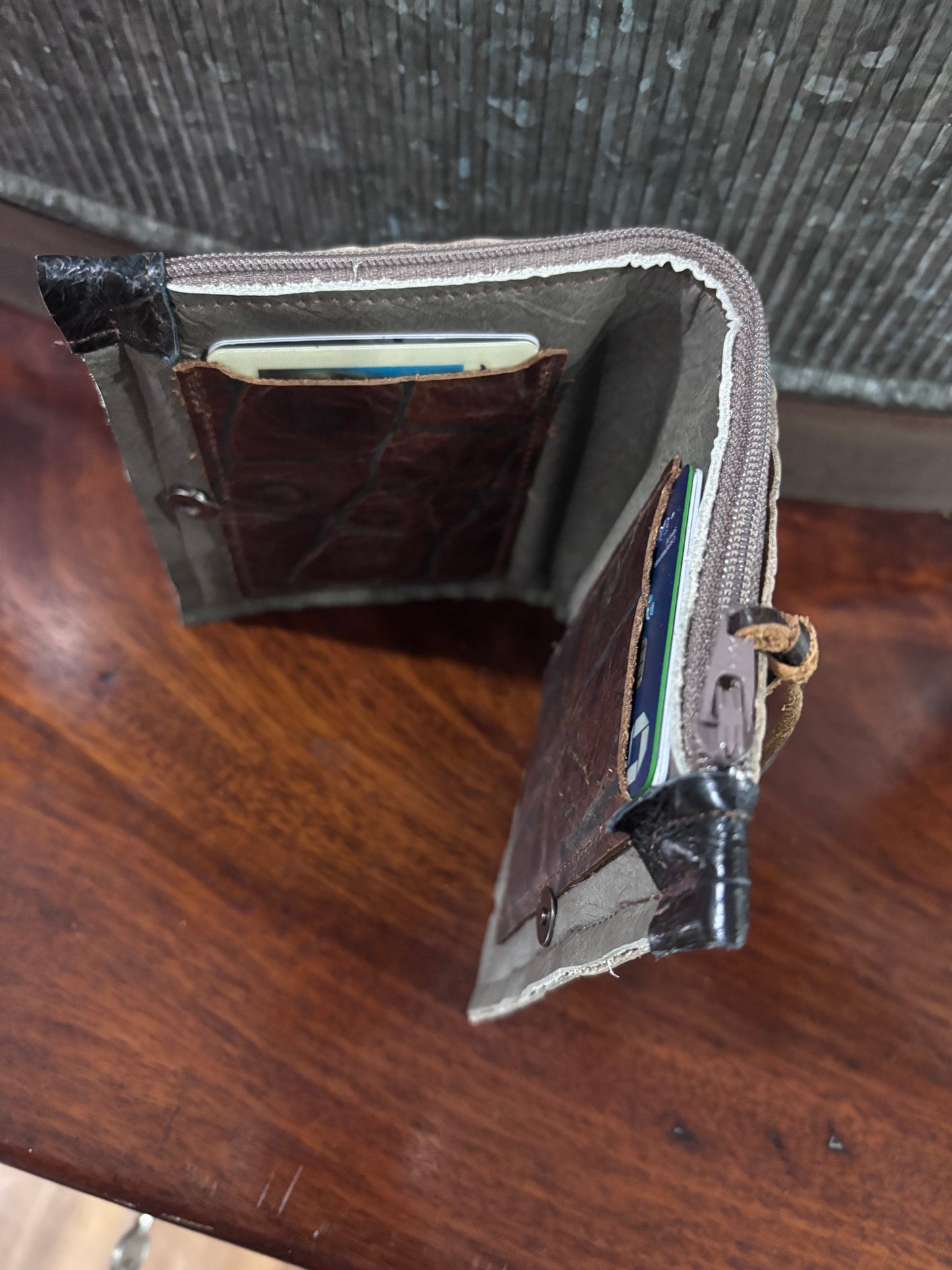 Leather Bi-Fold Wallet