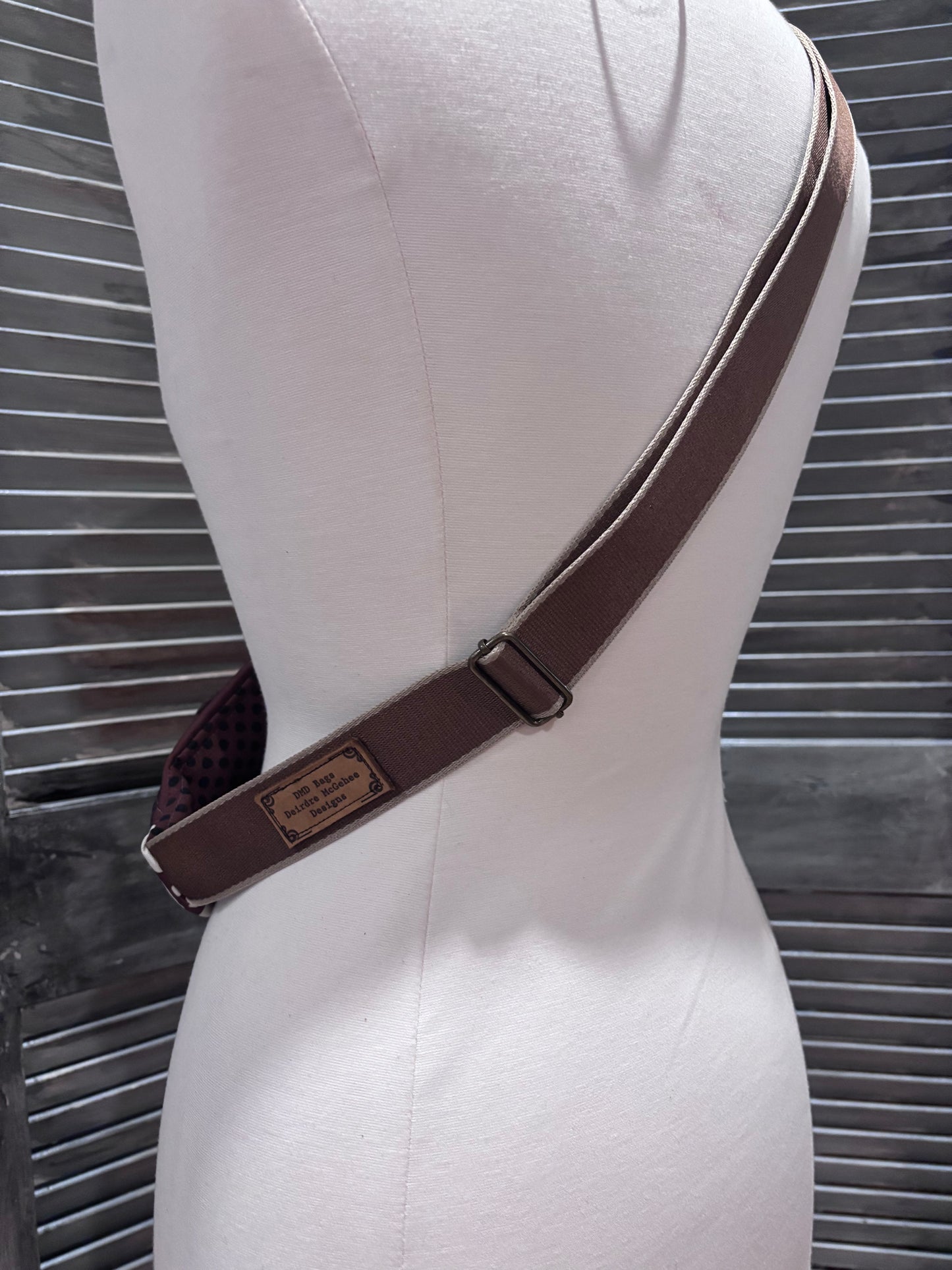 Sling Bag with Genuine Alligator trim!! - DMD Bags