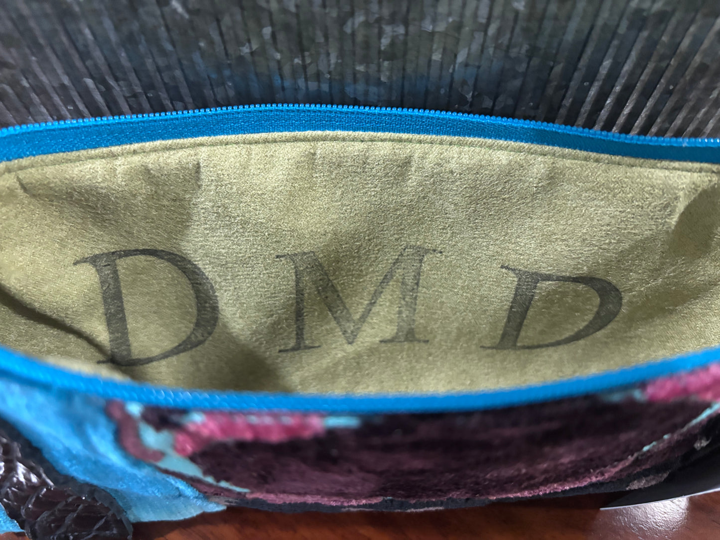 Patchwork Pouch 9x 4.5 - DMD Bags