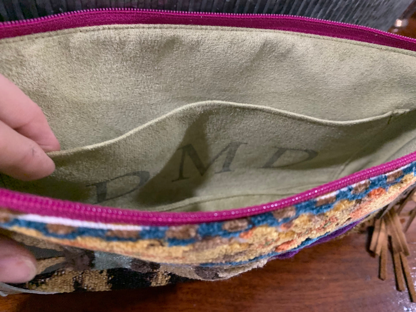 Wristlet with interior pocket - DMD Bags