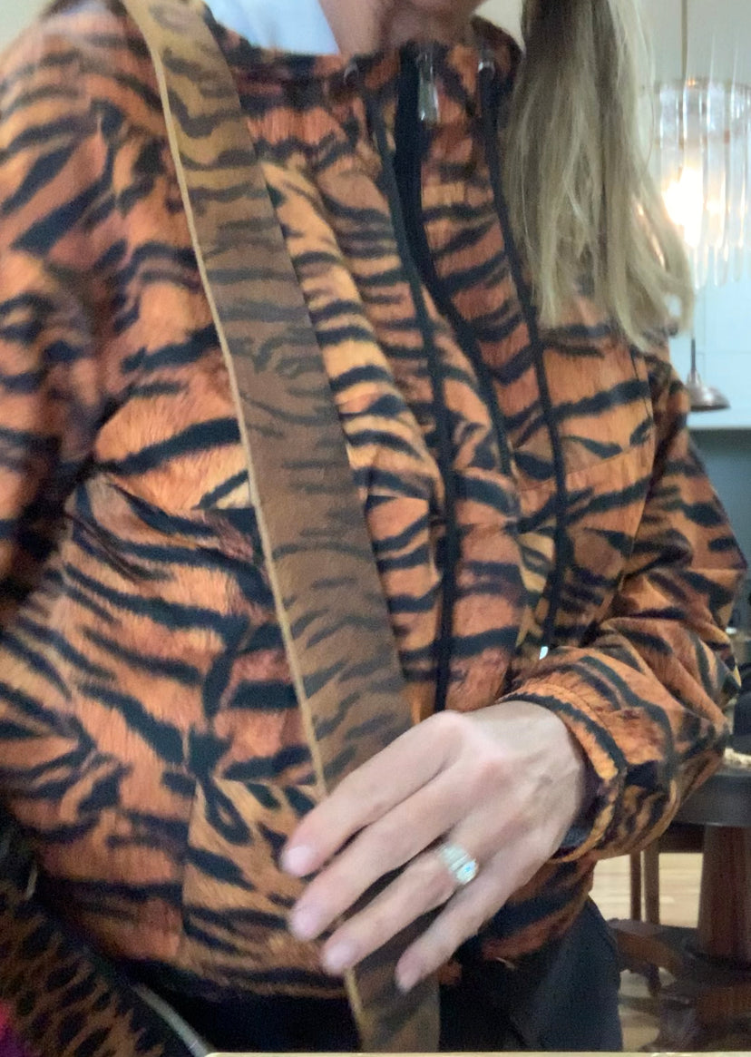 Women’s cropped windbreaker Tiger - DMD Bags