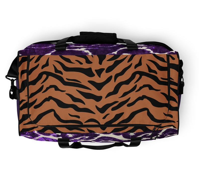 Tiger Duffle Purple & Tiger - DMD Bags