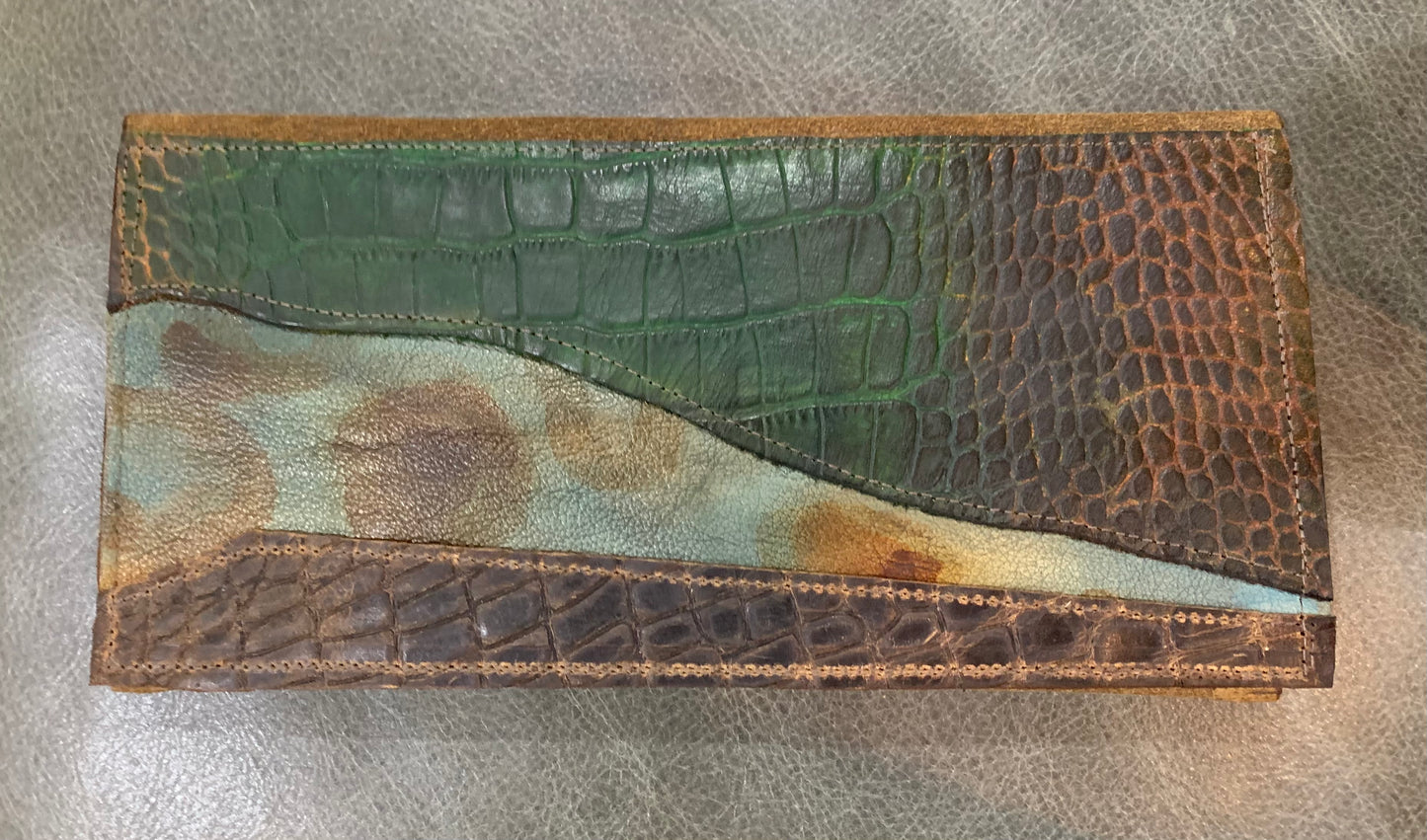Wallet- All leather one of a kind! - DMD Bags