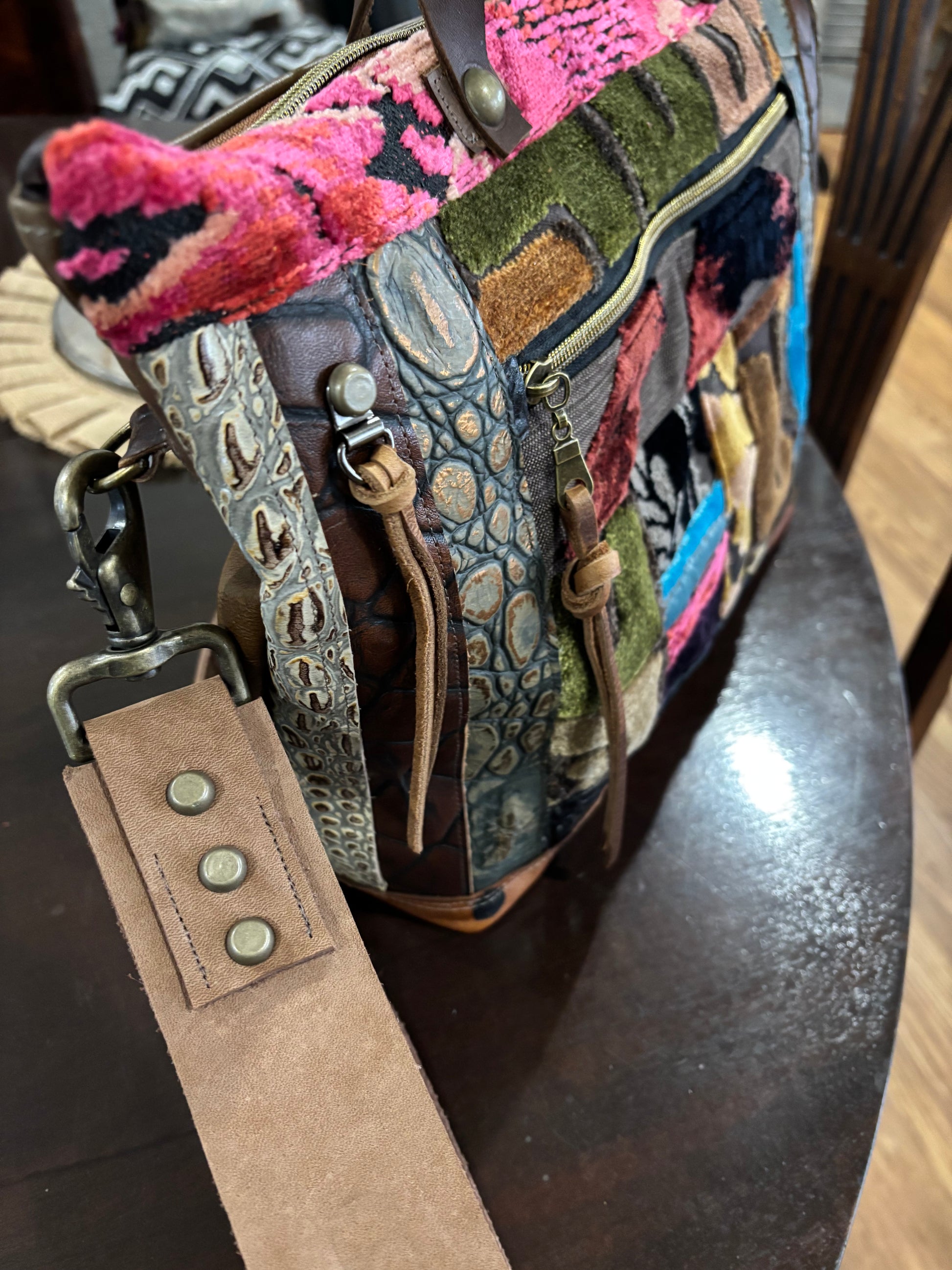 Medium Satchel 15x12x4 Custom Order SOLD - DMD Bags