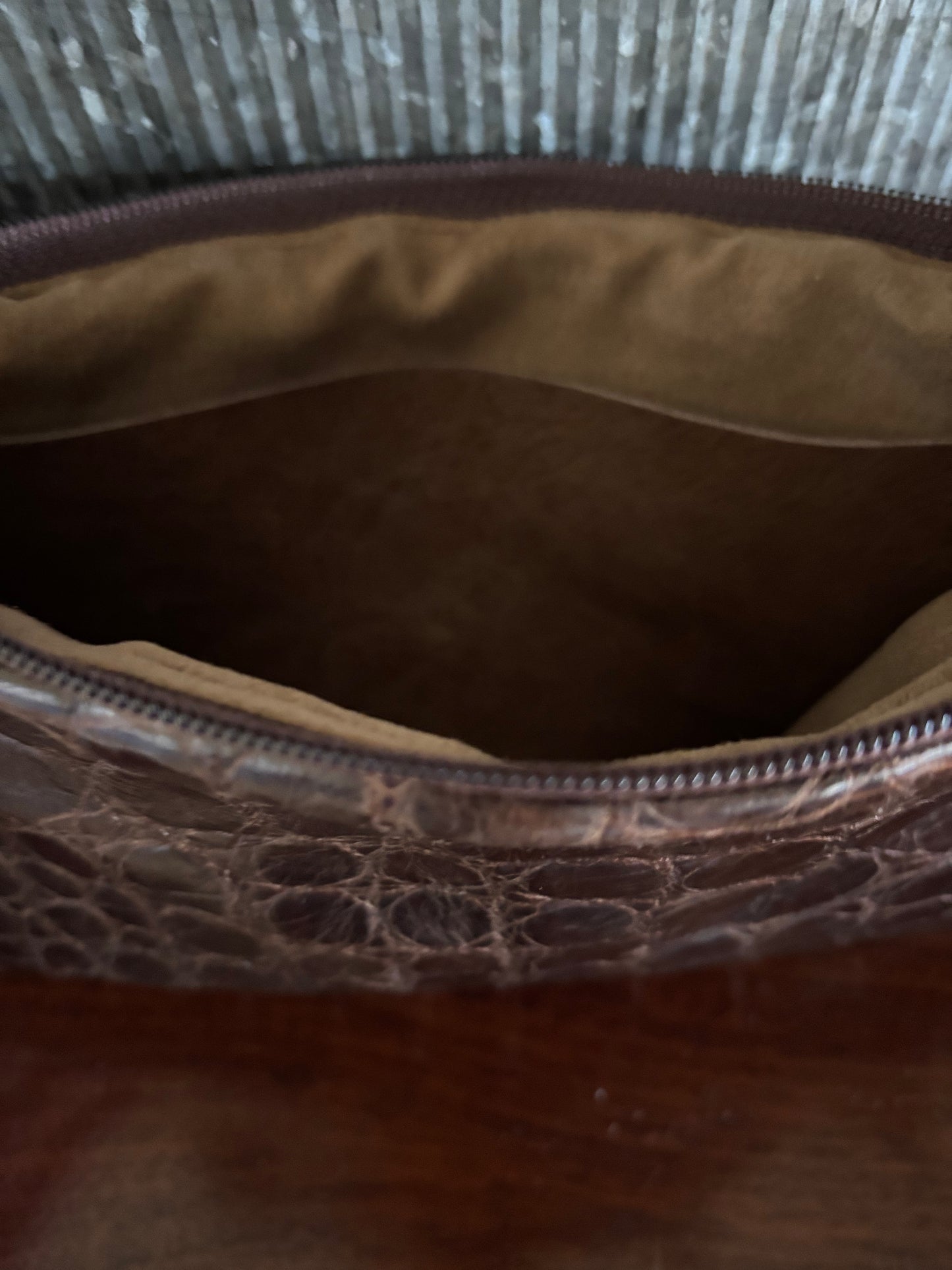Rocket Wristlet- Alligator