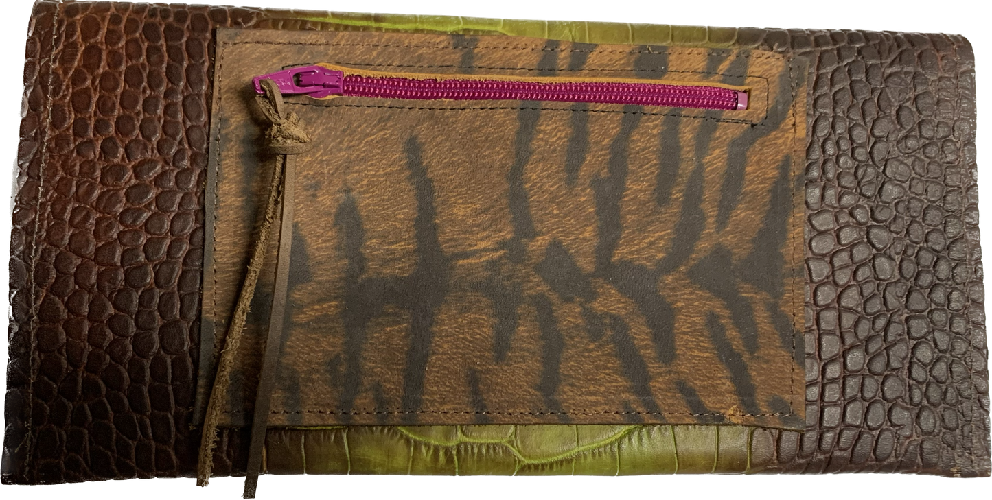 Wallet One of a kind all Leather - DMD Bags