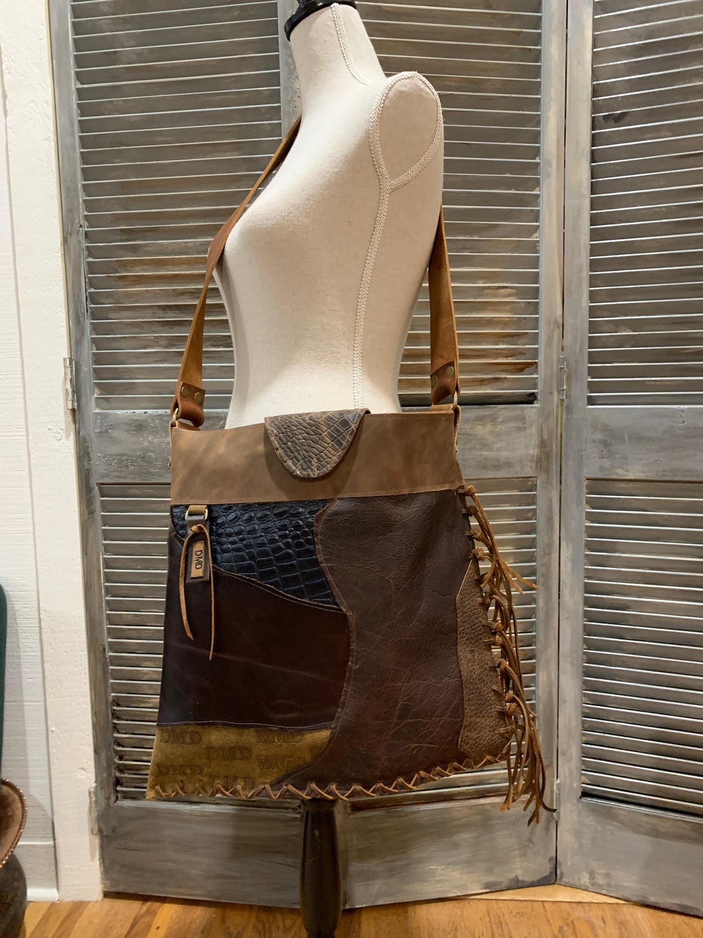 Rustic Leather Bag - DMD Bags