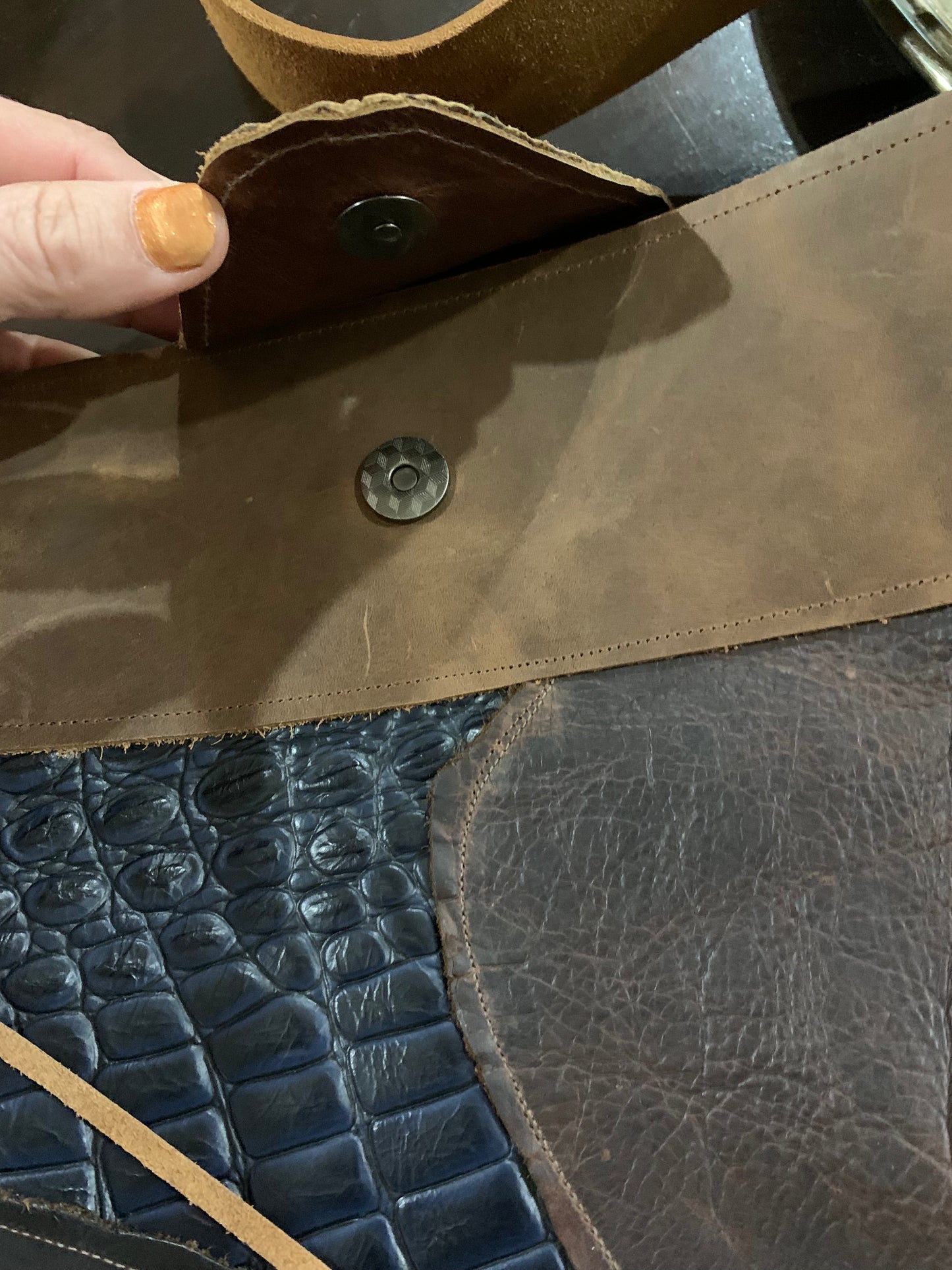 Rustic Leather Bag - DMD Bags