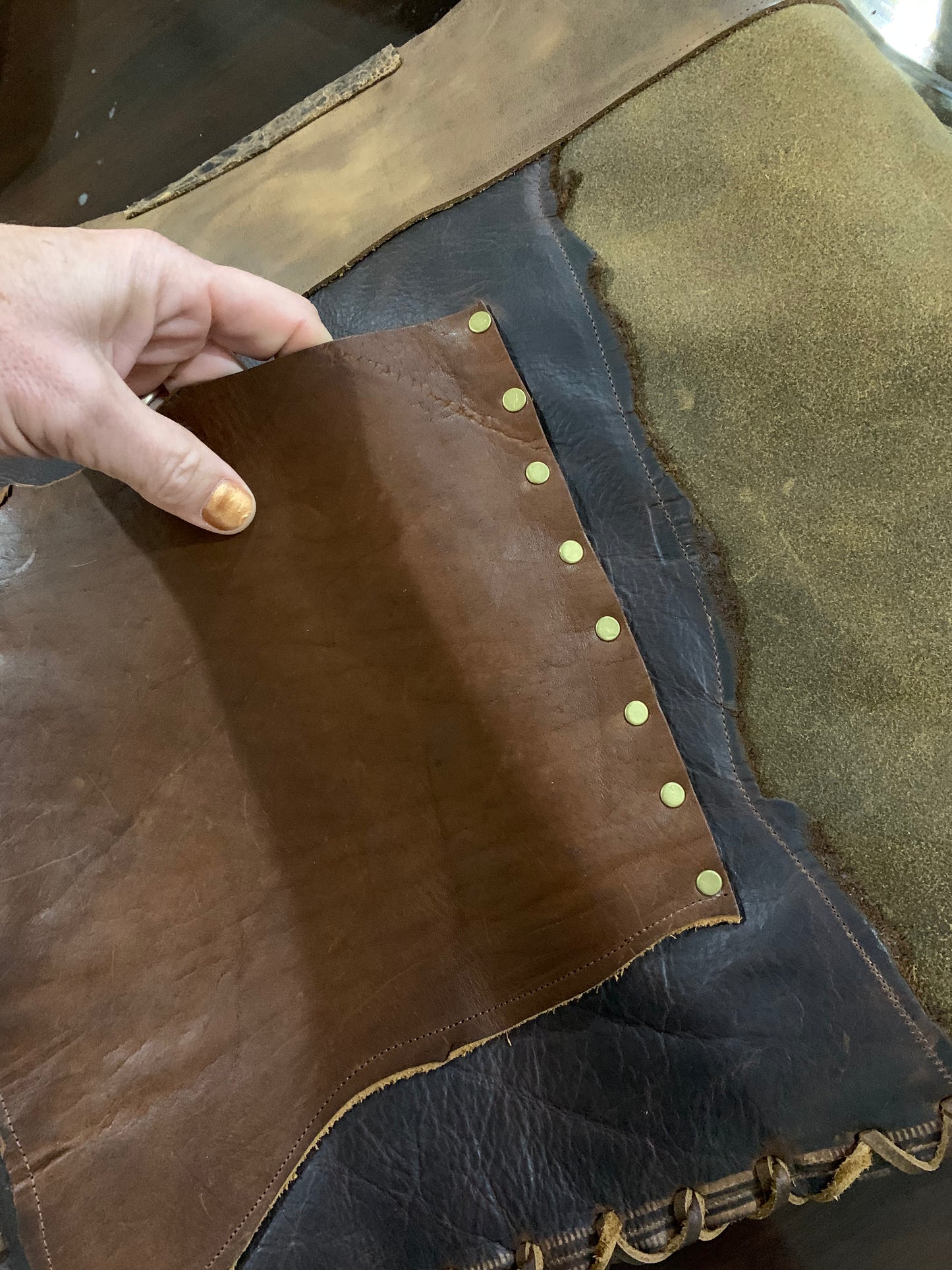 Rustic Leather Bag - DMD Bags
