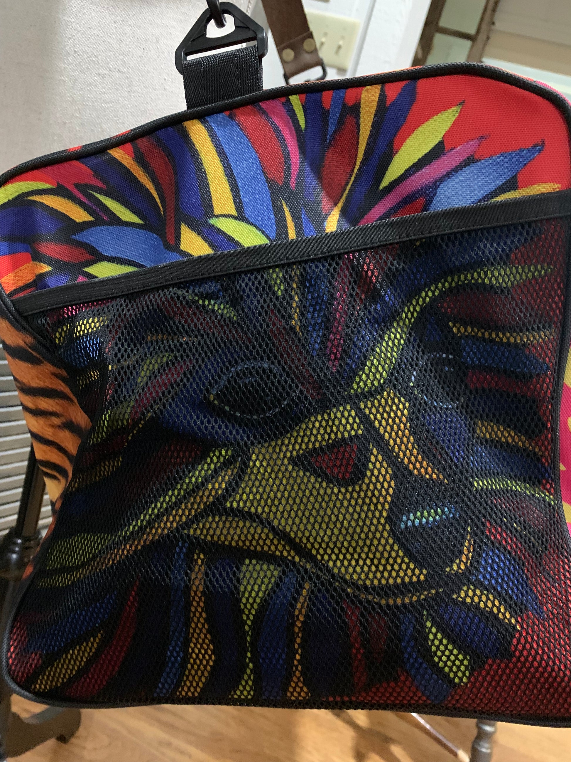 Pink Tiger & Blazing Cheetah “Carpe Diem” Duffle Bag LS “ Traveler Companion” - DMD Bags