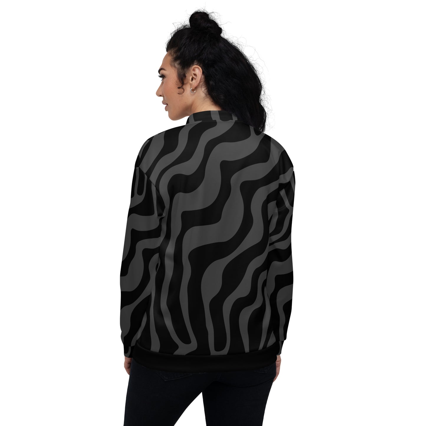 Black Eclipse Bomber Jacket - DMD Bags