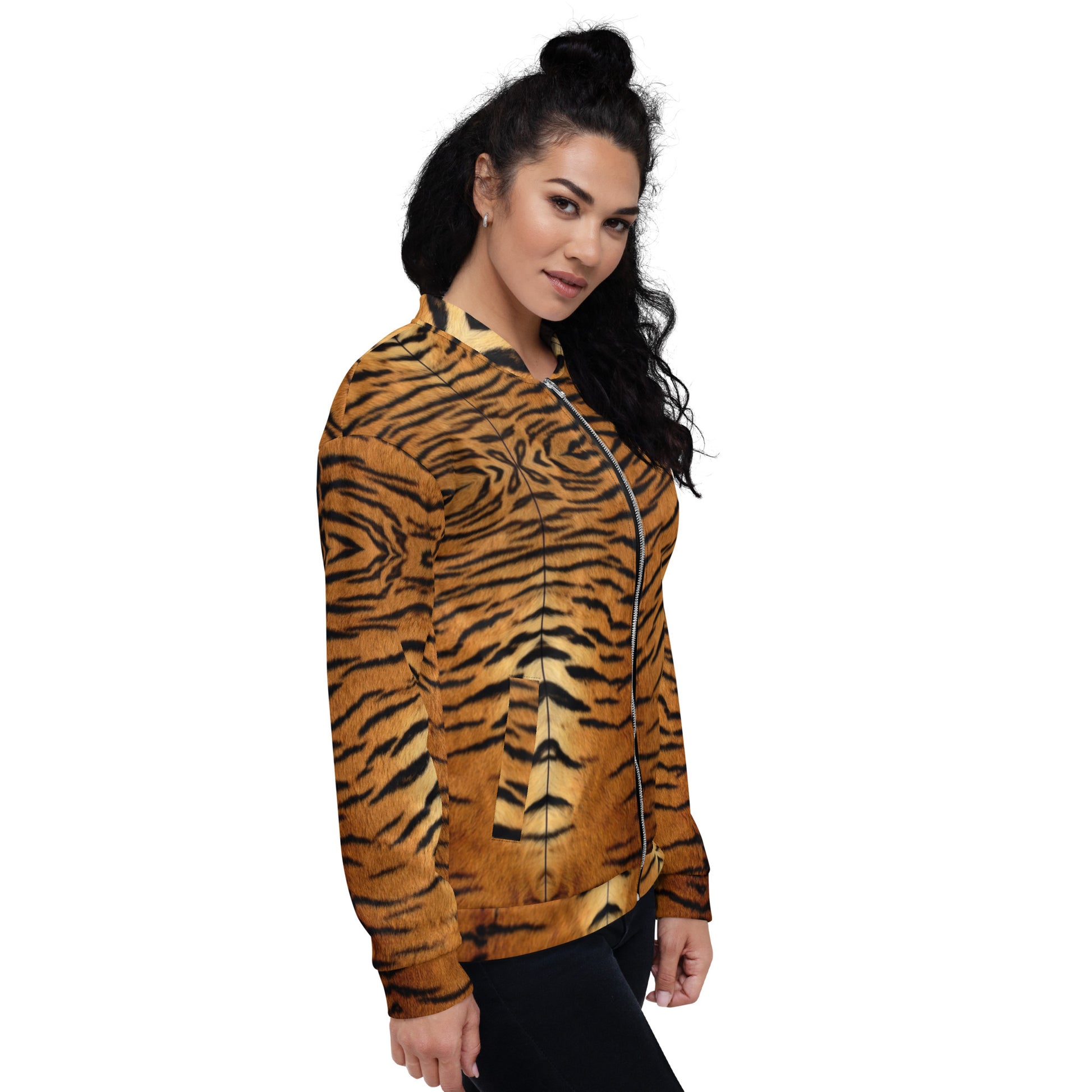 Unisex Bomber Jacket Tiger - DMD Bags