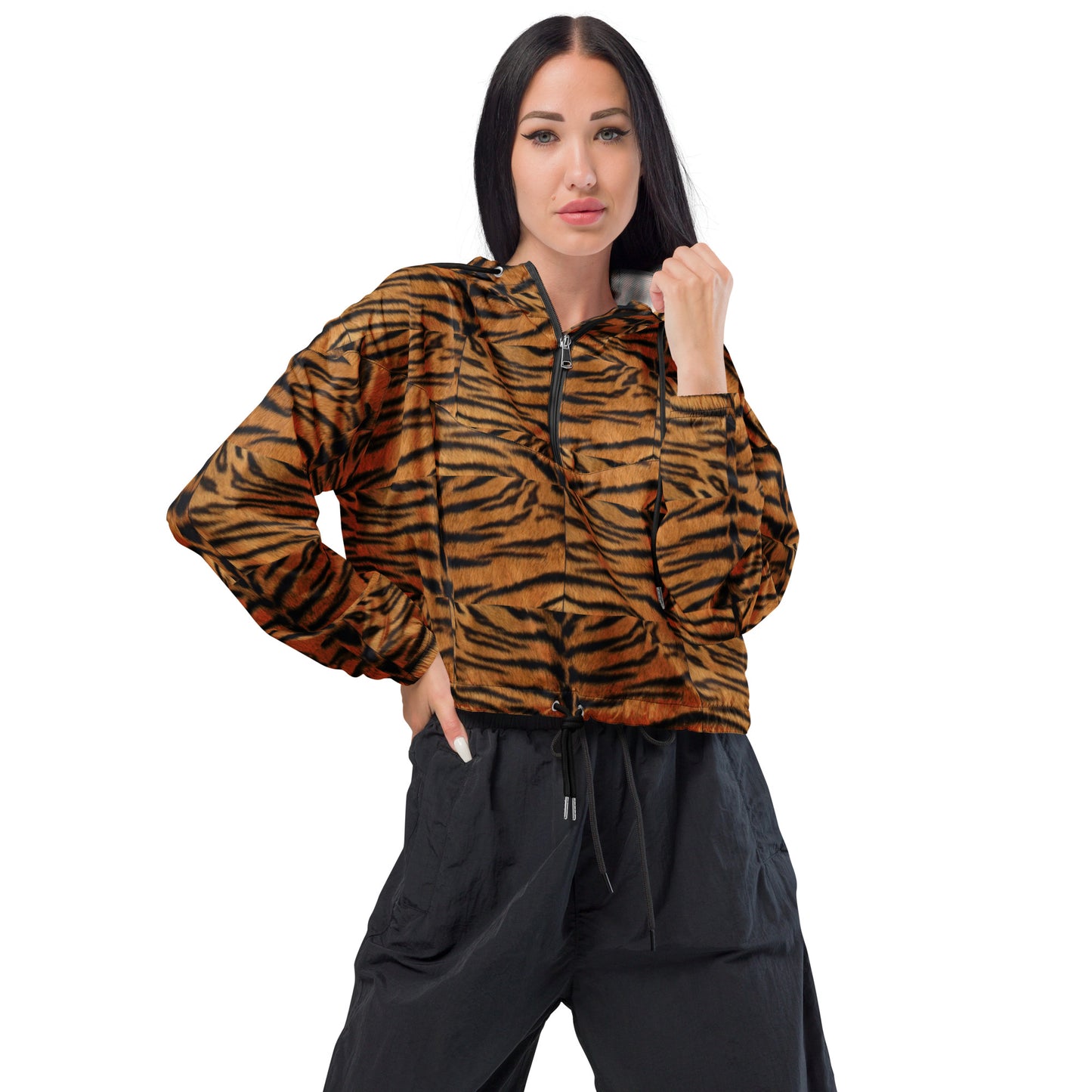 Women’s cropped windbreaker Tiger - DMD Bags