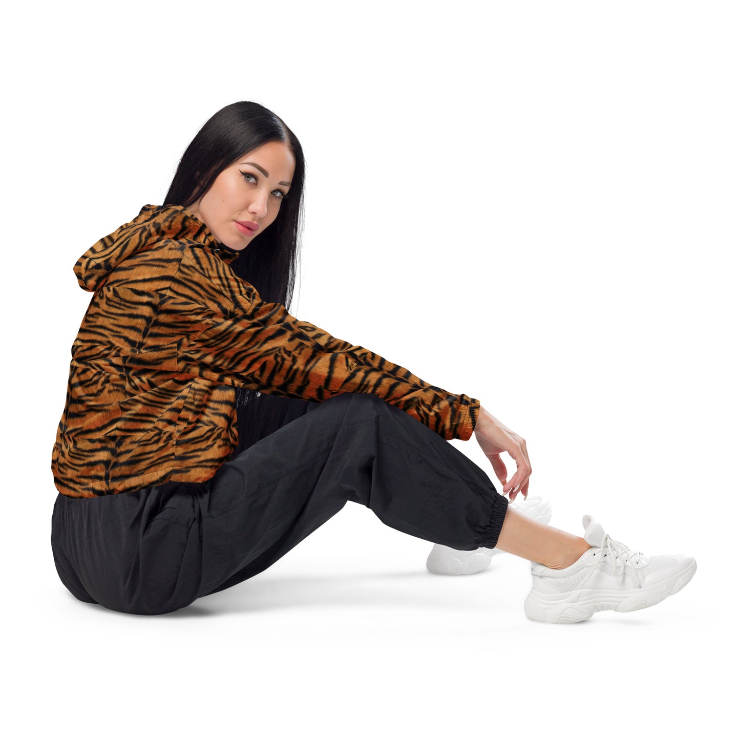Women’s cropped windbreaker Tiger - DMD Bags