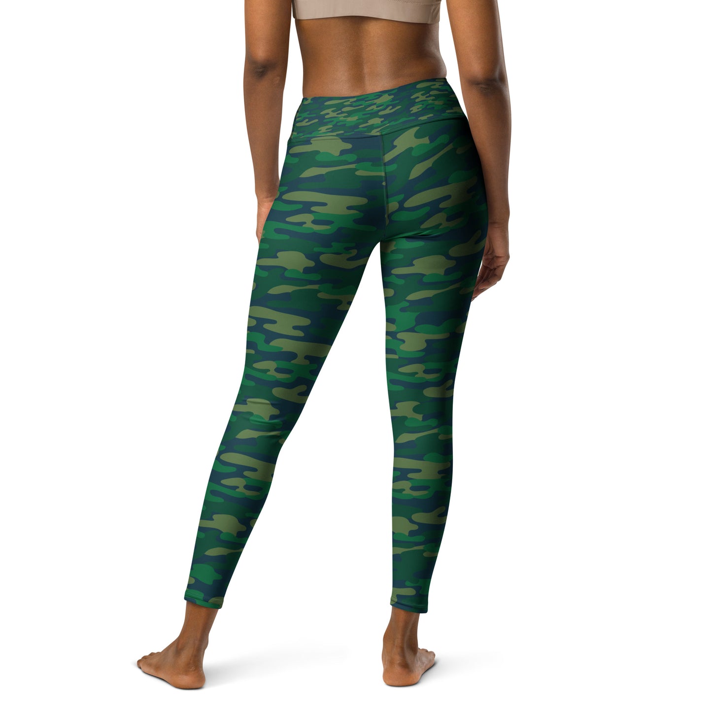 "Vintage Camo" Yoga Leggings - DMD Bags