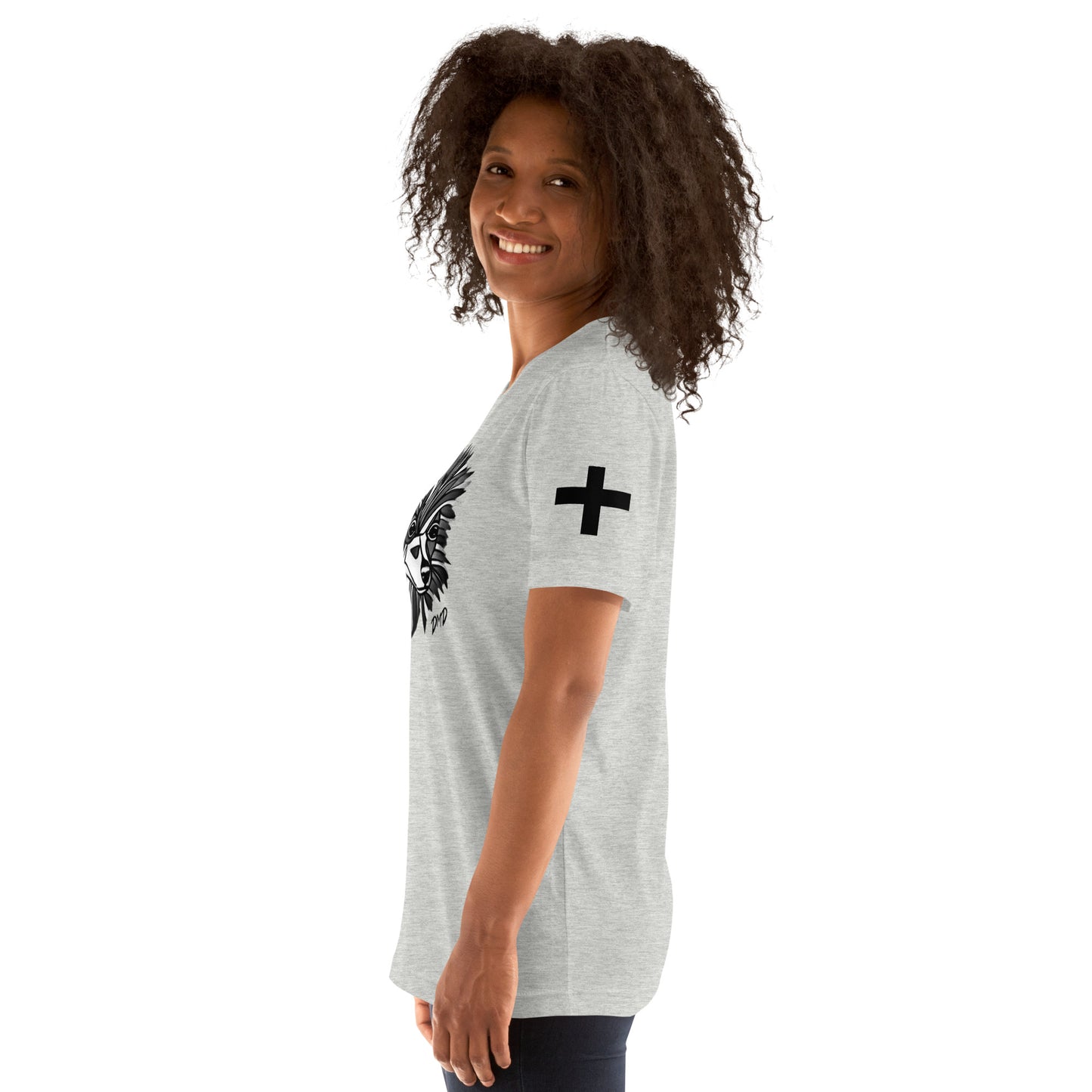 Logo front cross on sleeve - DMD Bags