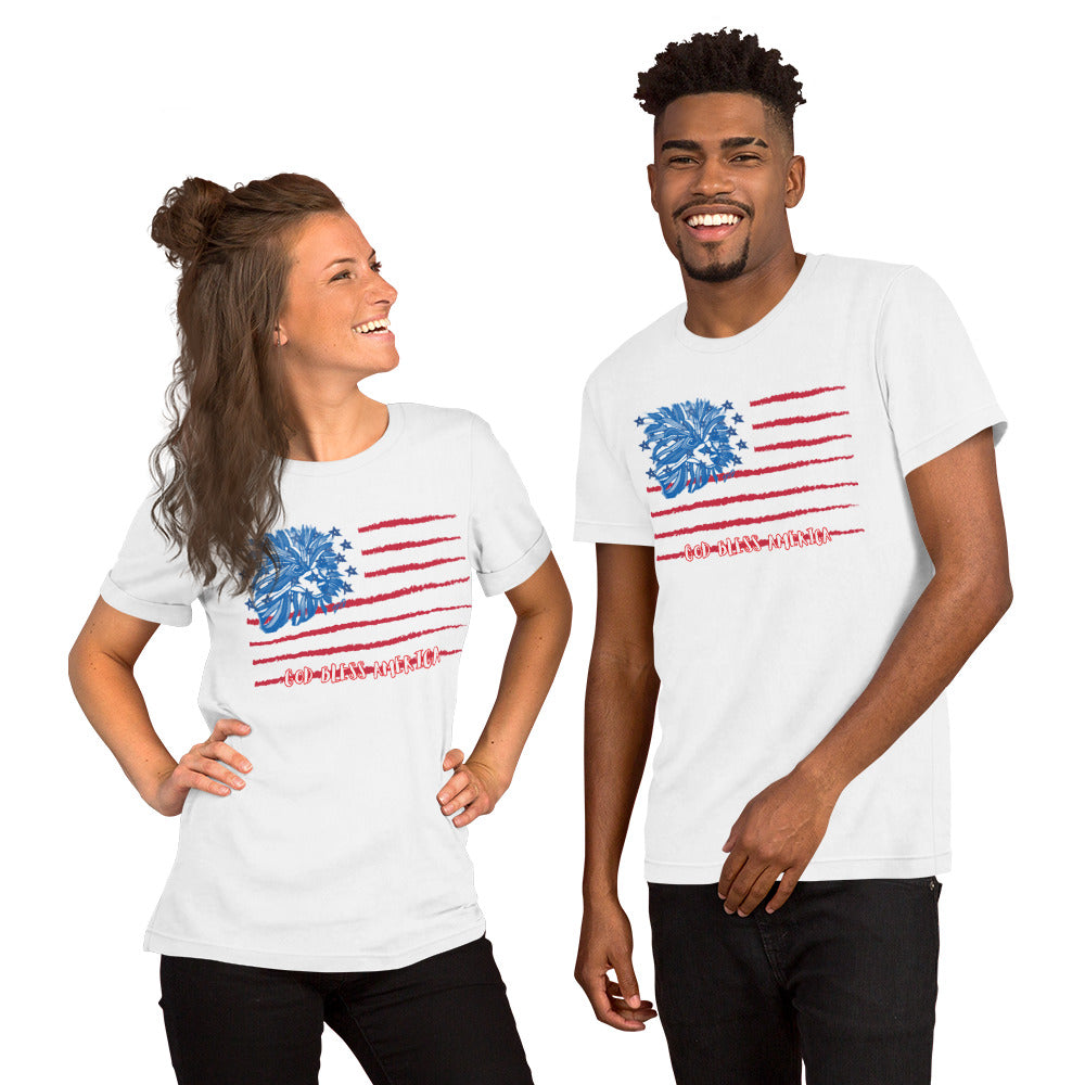 Unisex t-shirt Patriotic Goochie Poochie - DMD Bags
