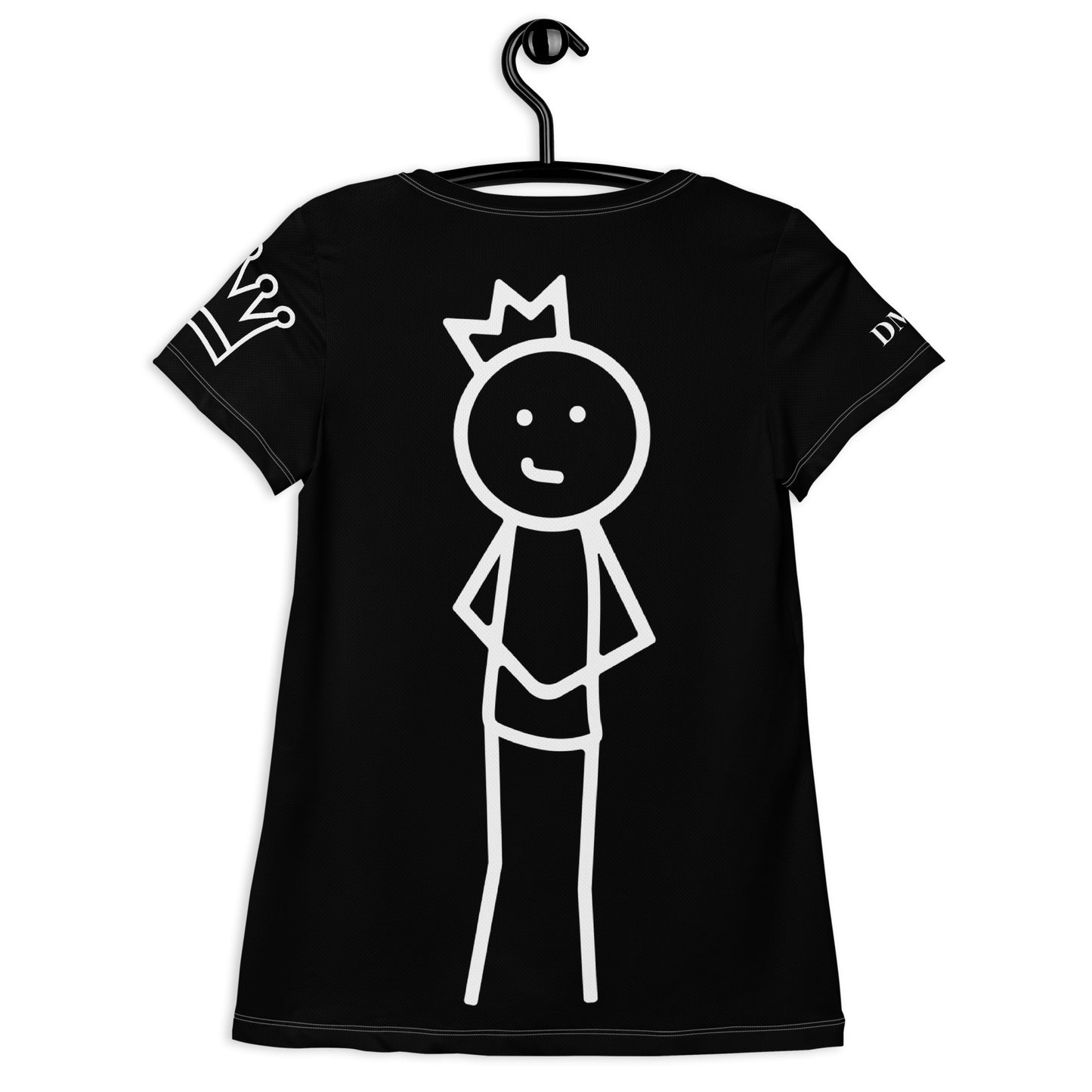 DMD Logo design with Stick Lady and Crown - DMD Bags