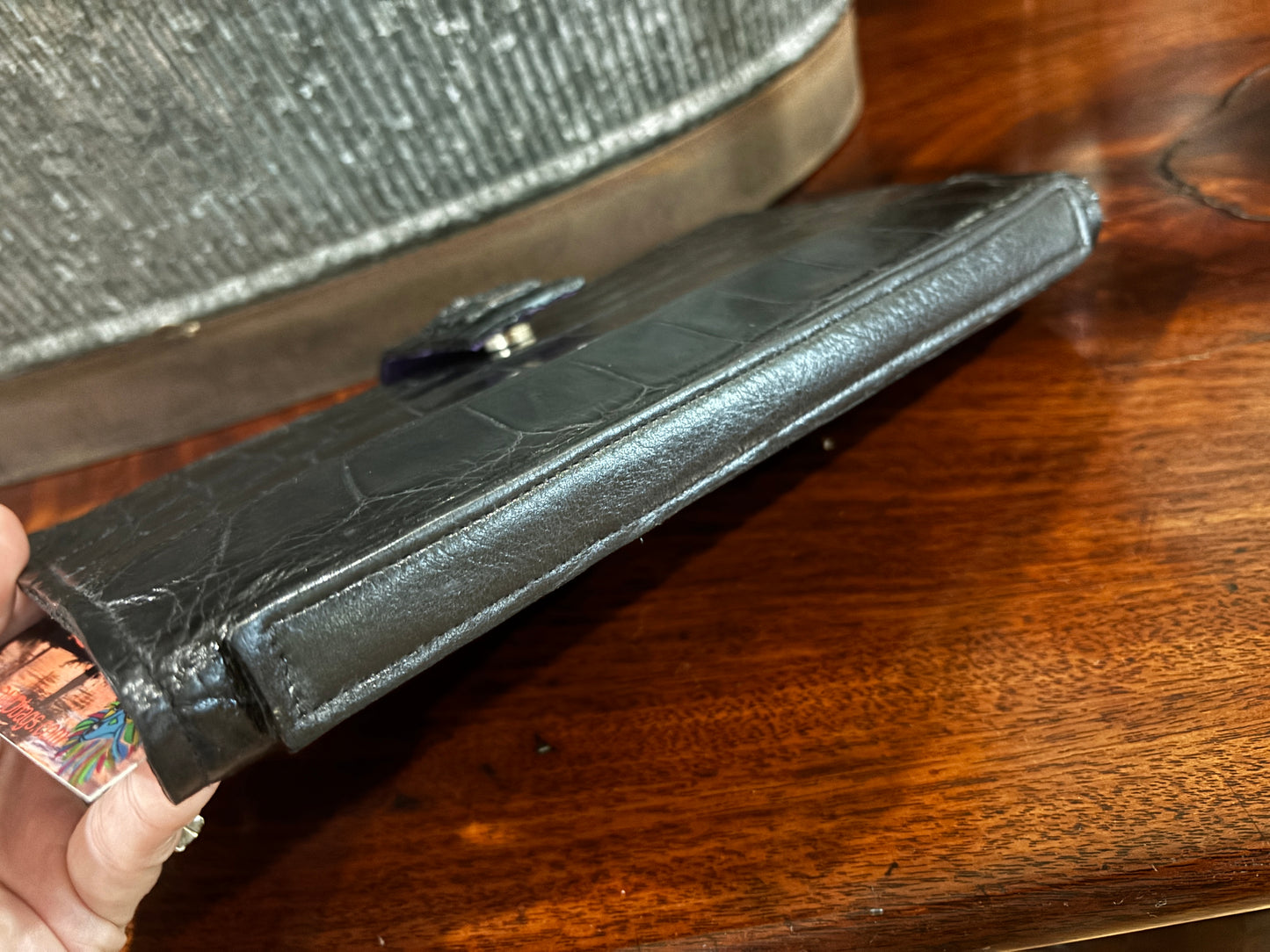 Alligator Clutch/Mega Wallet