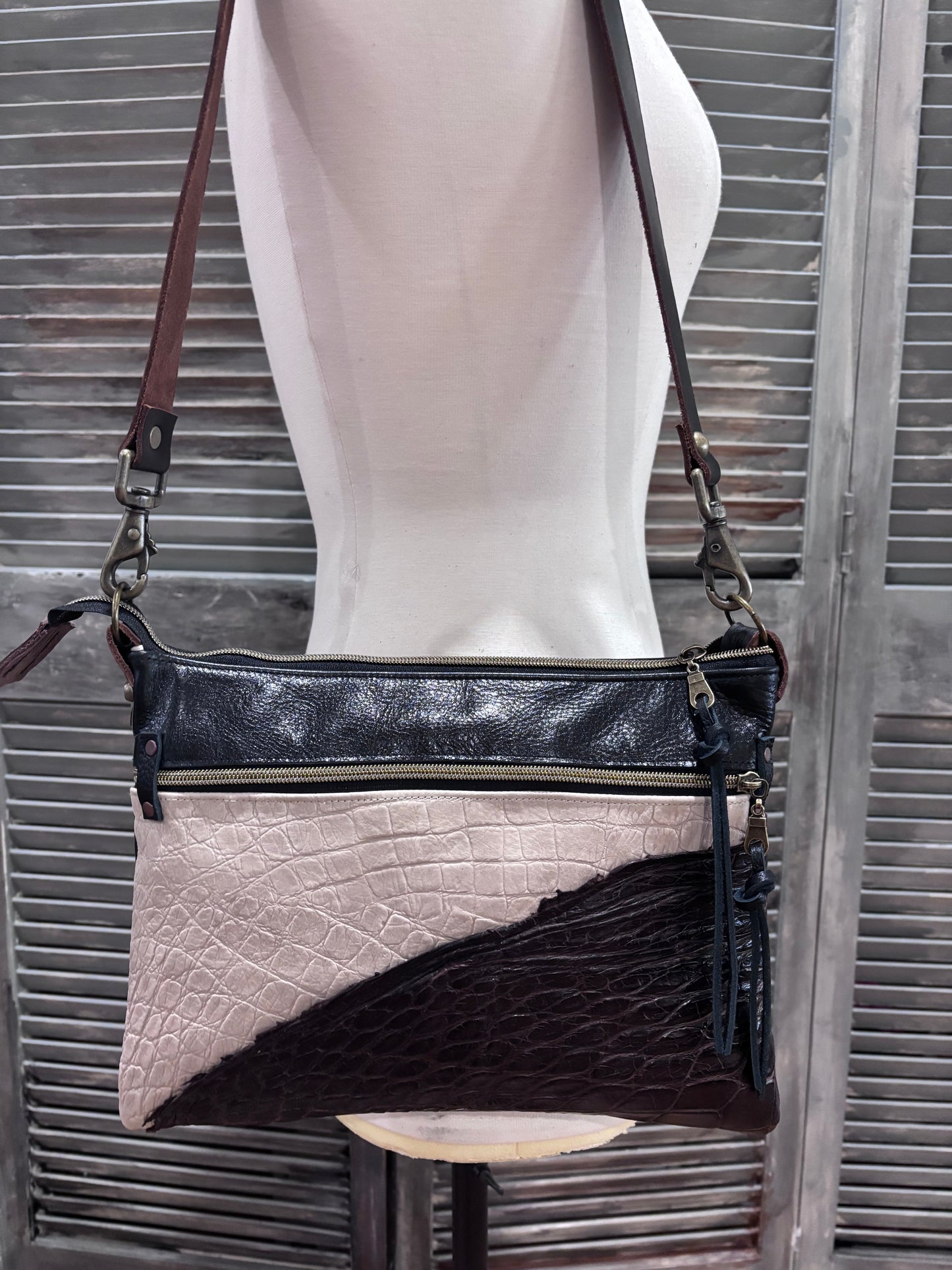 Alligator Leather Mix 9x13