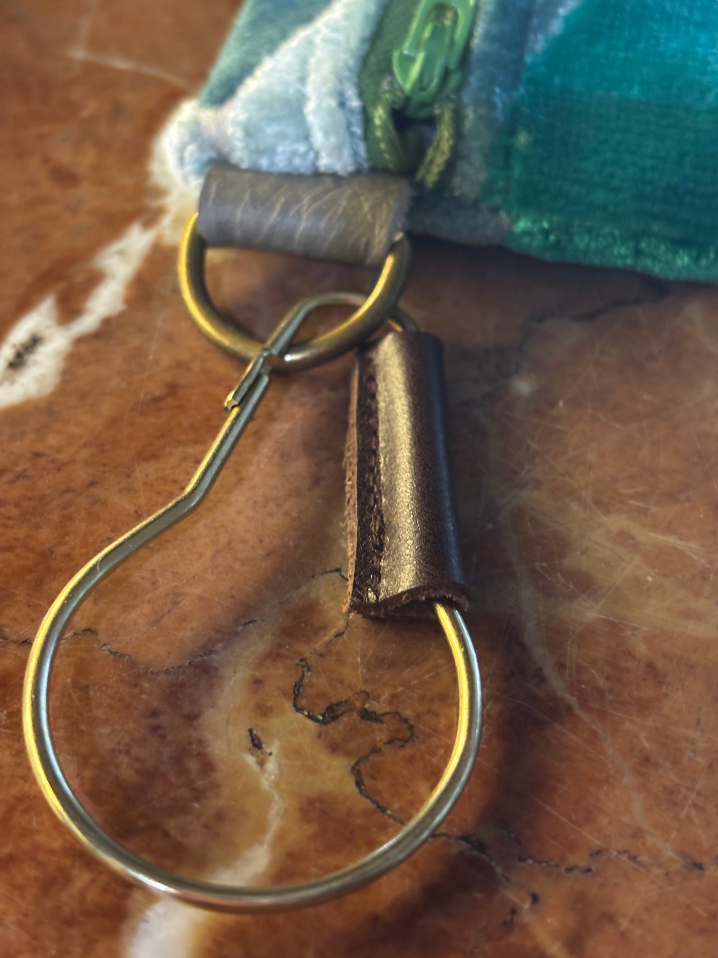 Leather Trimmed Large Clasp - DMD Bags