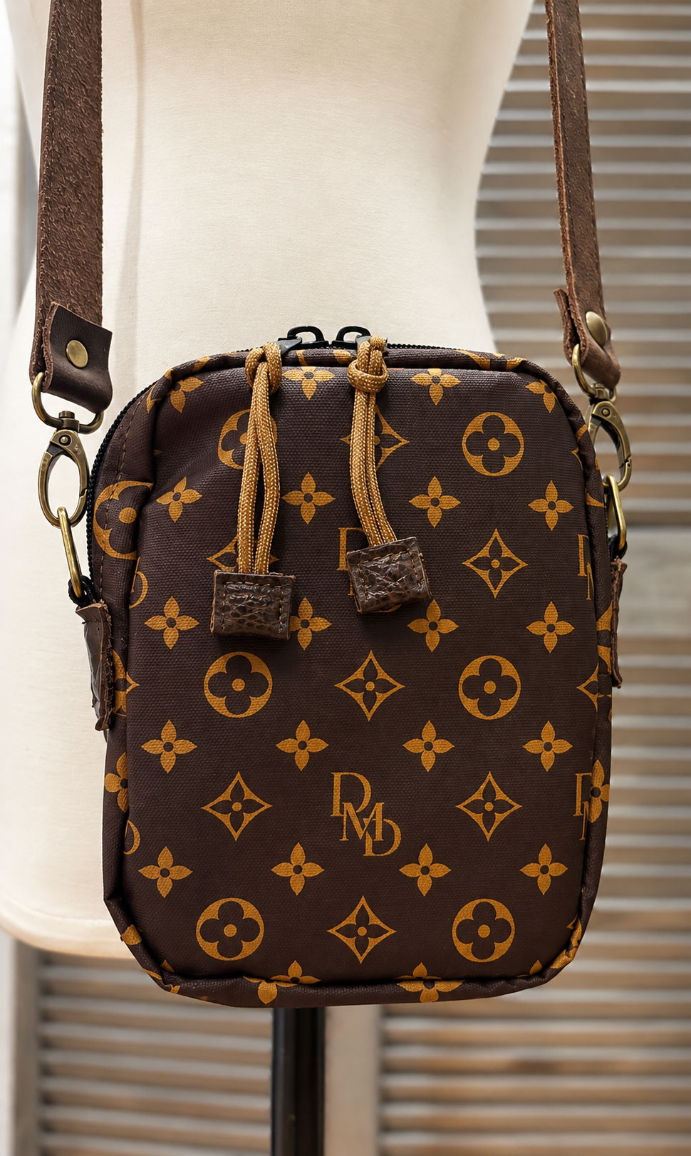 DMD logo “X” bag. Adorable new print!