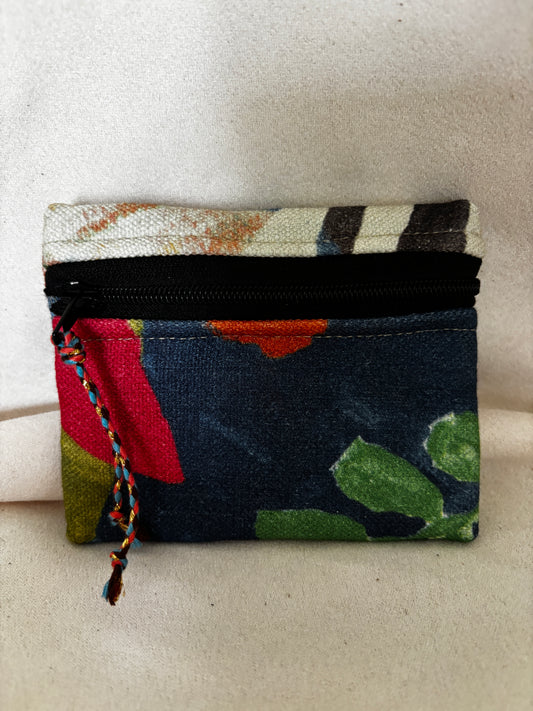 Small Essential - “Painted Leaves” printed cotton - DMD Bags