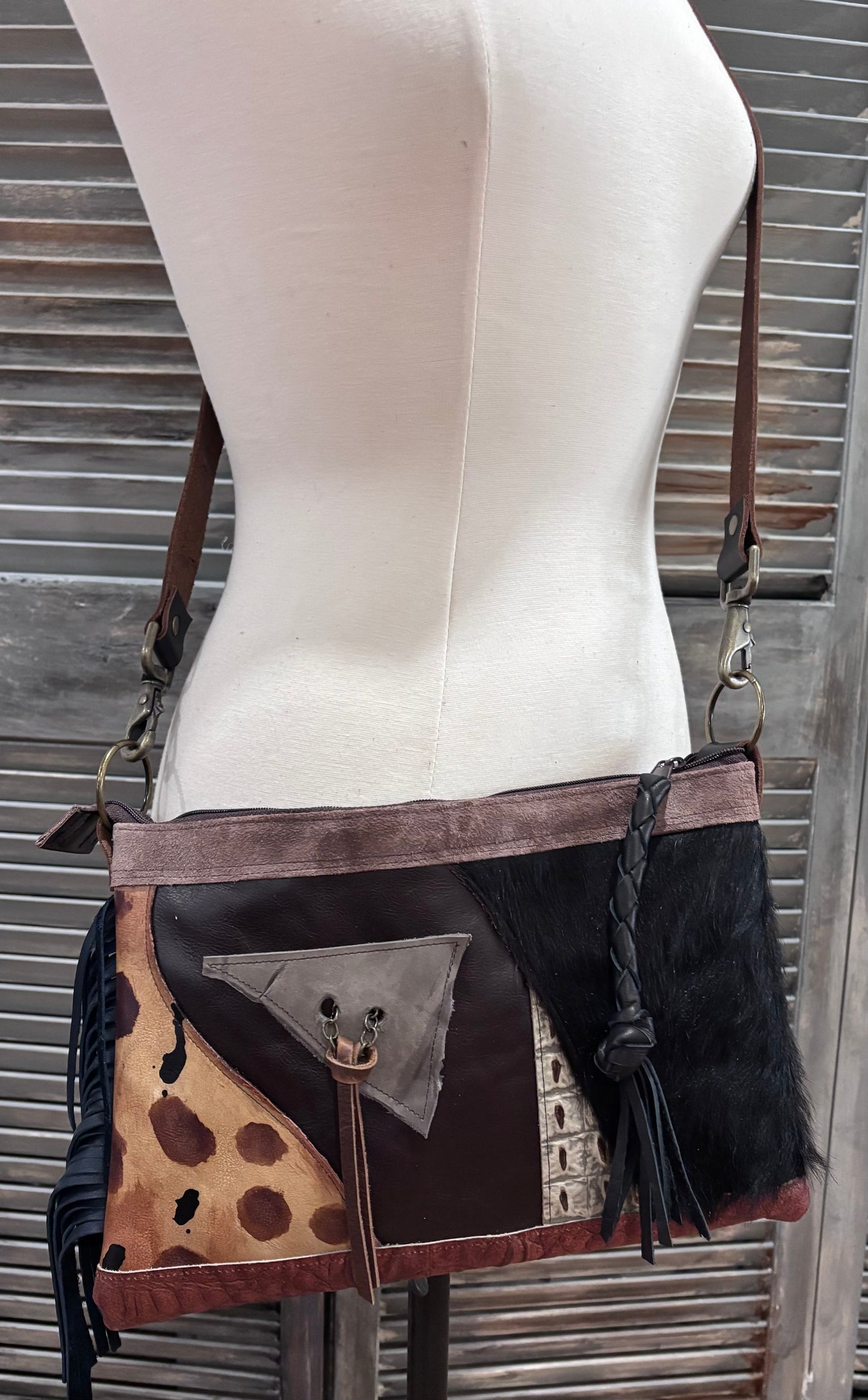 All Leather One of a Kind 9x15 Funky & Fun