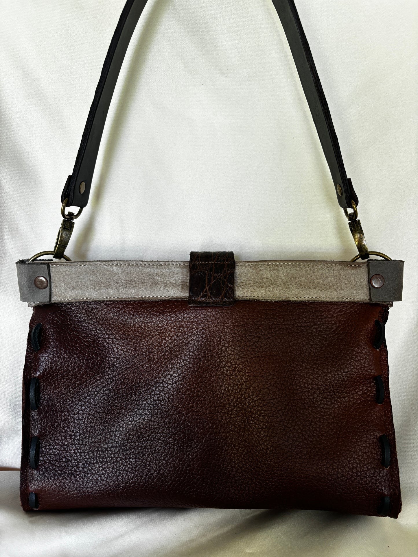 Mini Satchel- All leather & Alligator