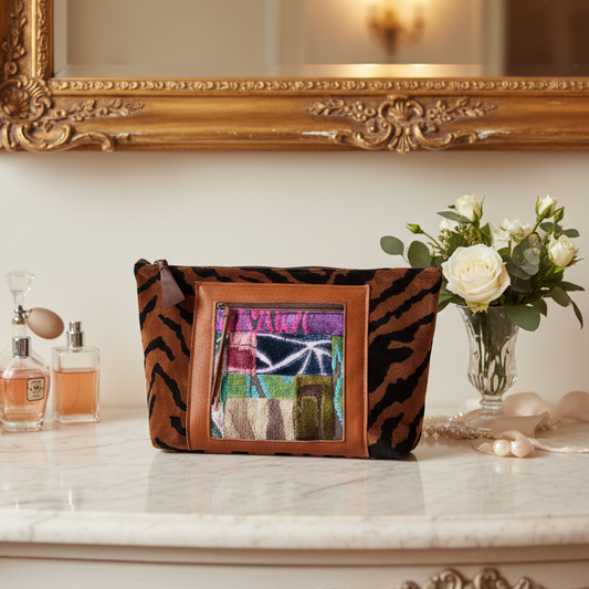 Jumbo Make Up Bag-Jungle Tiger - DMD Bags