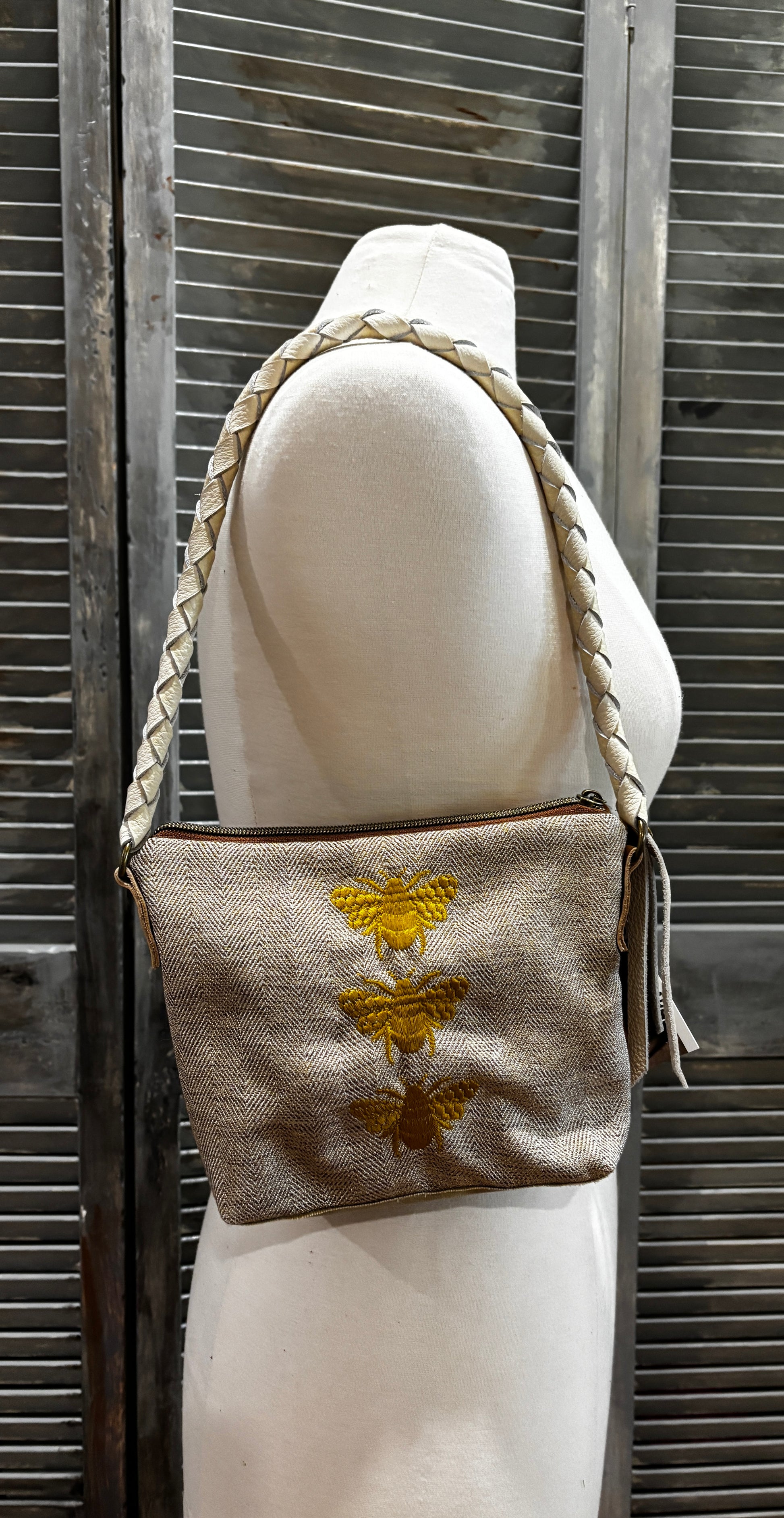 Bee Bag in Gold - DMD Bags