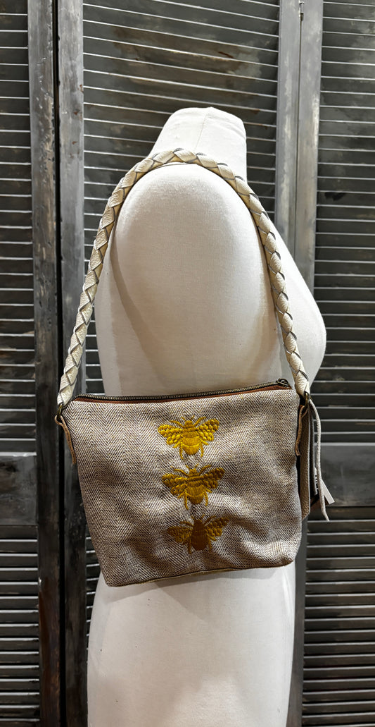 Bee Bag in Gold - DMD Bags