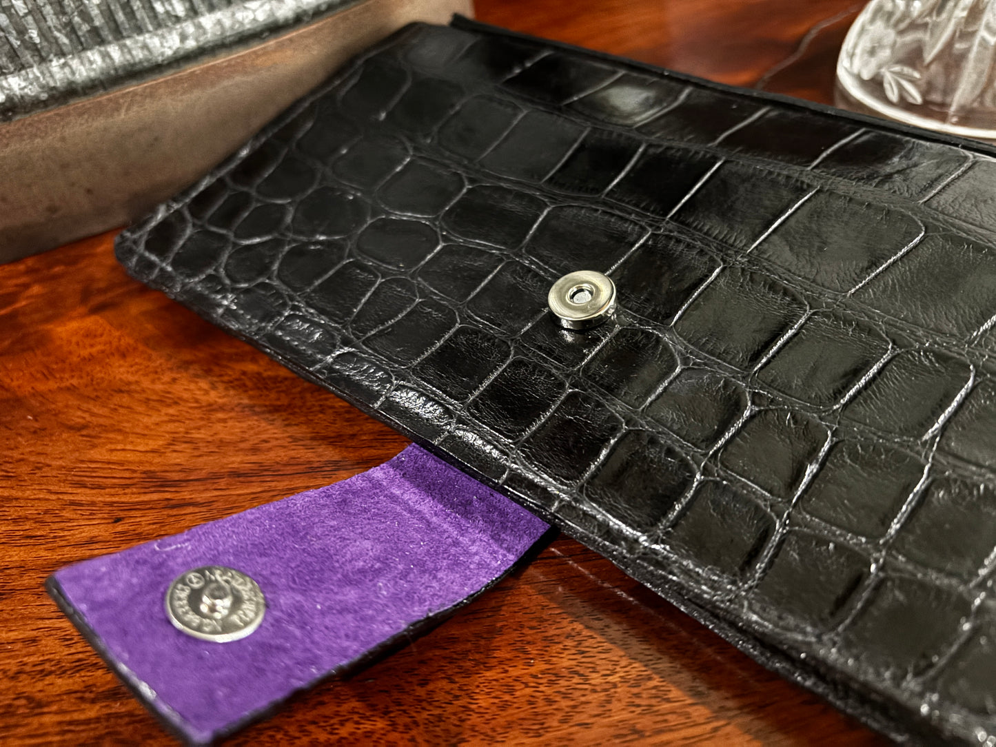 Alligator Clutch/Mega Wallet