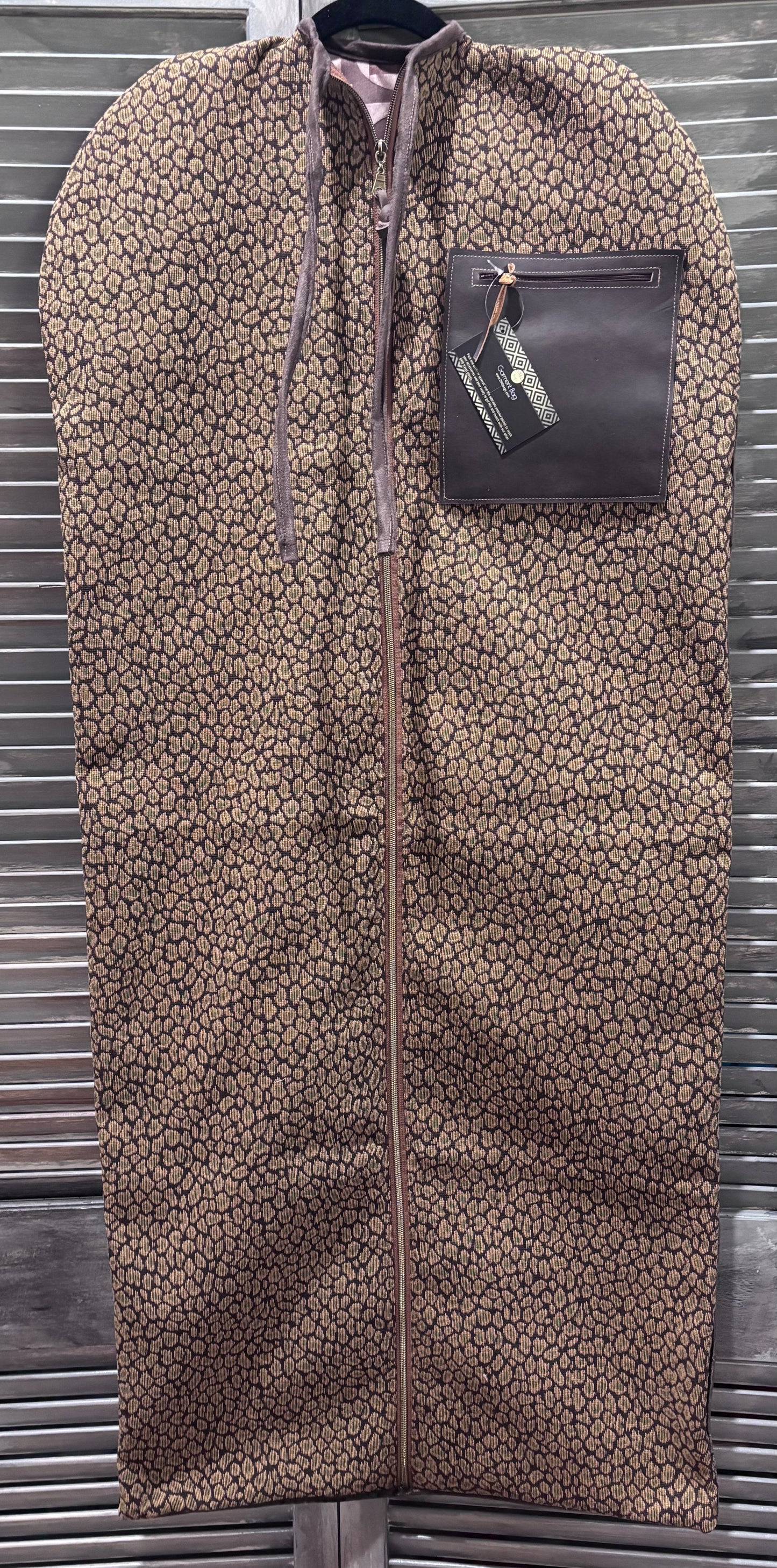 Cheetah and Brown Velvet