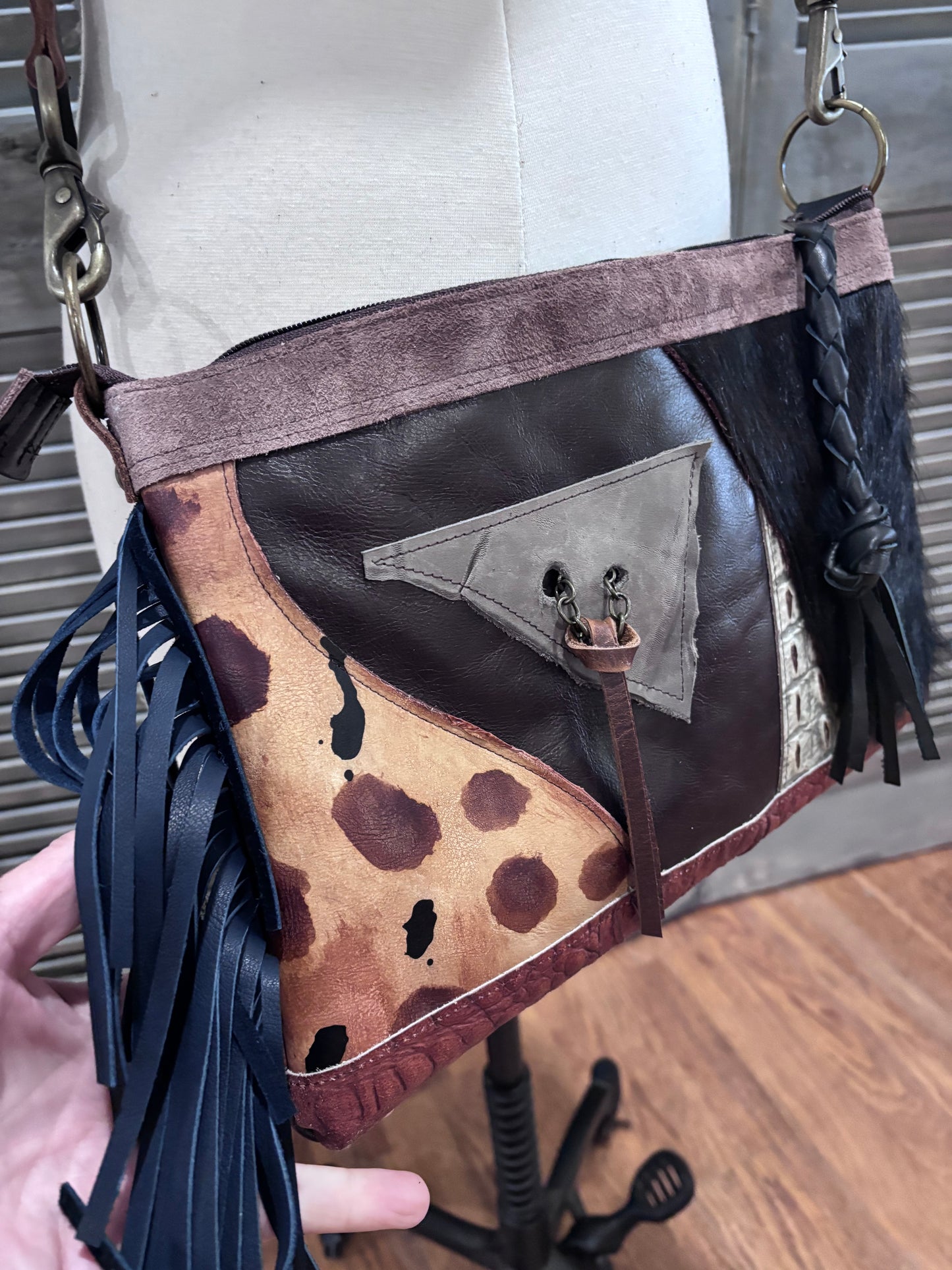 All Leather One of a Kind 9x15 Funky & Fun