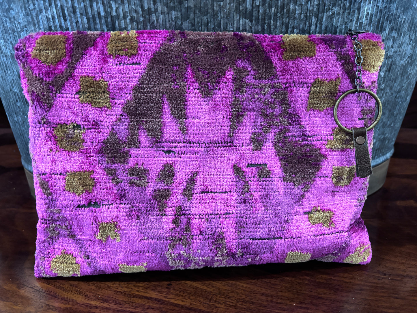 Large pouch Couture- Clutch- Organizer