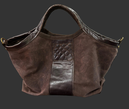 Gi Gi in Brown Canvas strap sold separately. - DMD Bags
