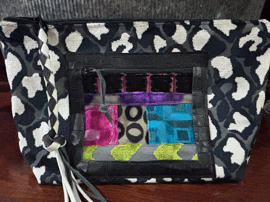 Jumbo Make Up-Cheetah and Emerald Ball - DMD Bags