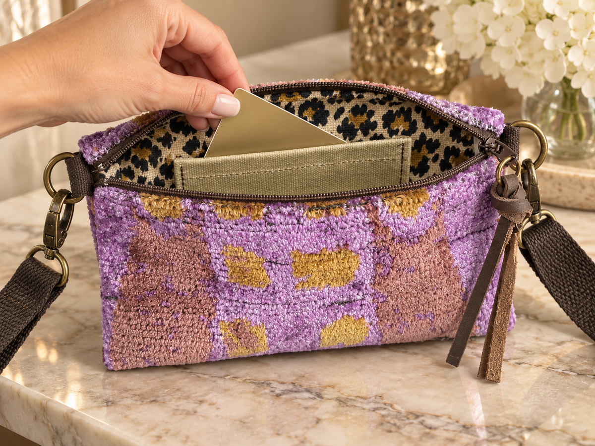 Slim Gem Purple Chenille