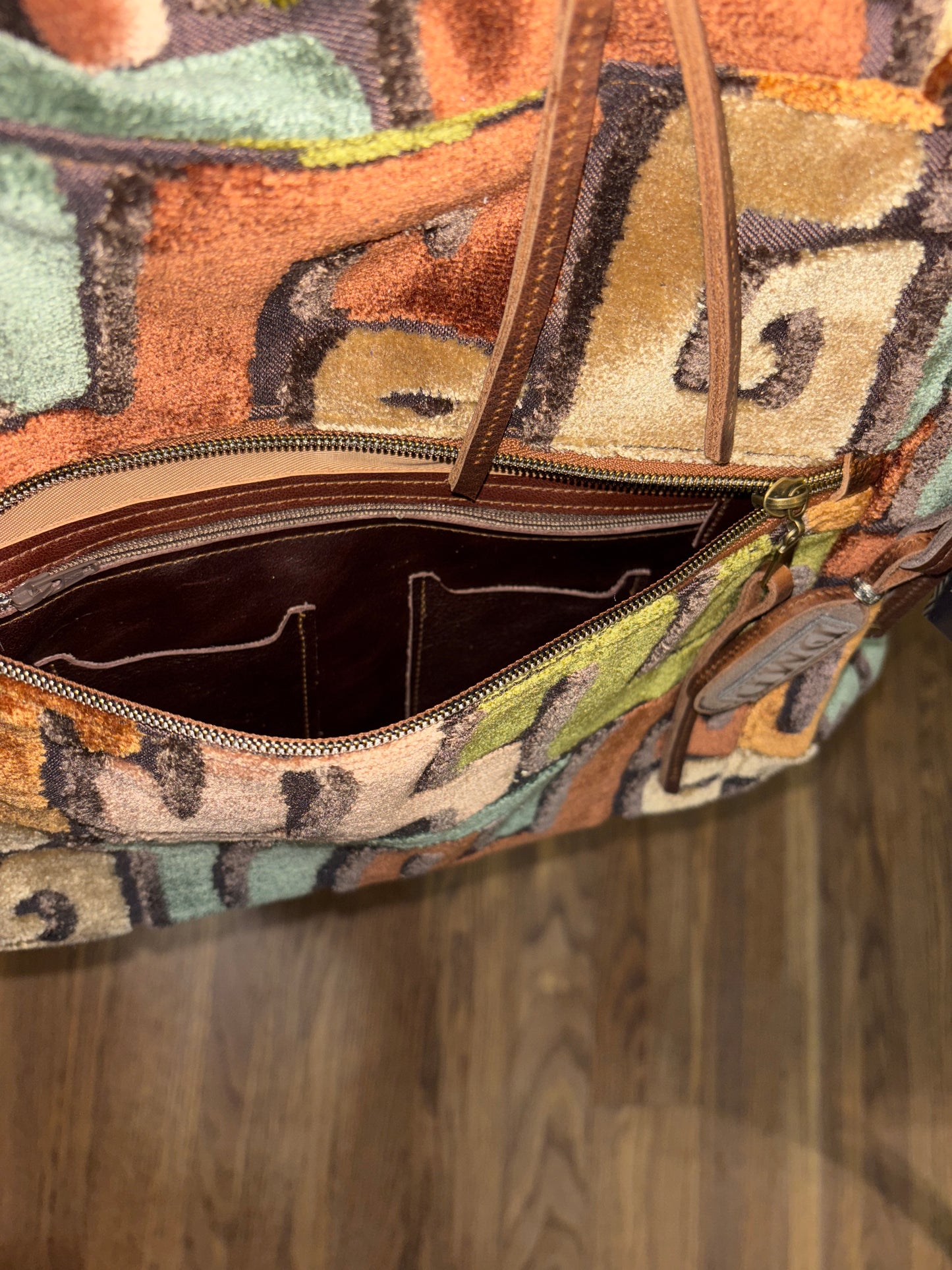 The Companion-Kuba Cut Velvet This Bag is Loaded!! Read all about it! - DMD Bags