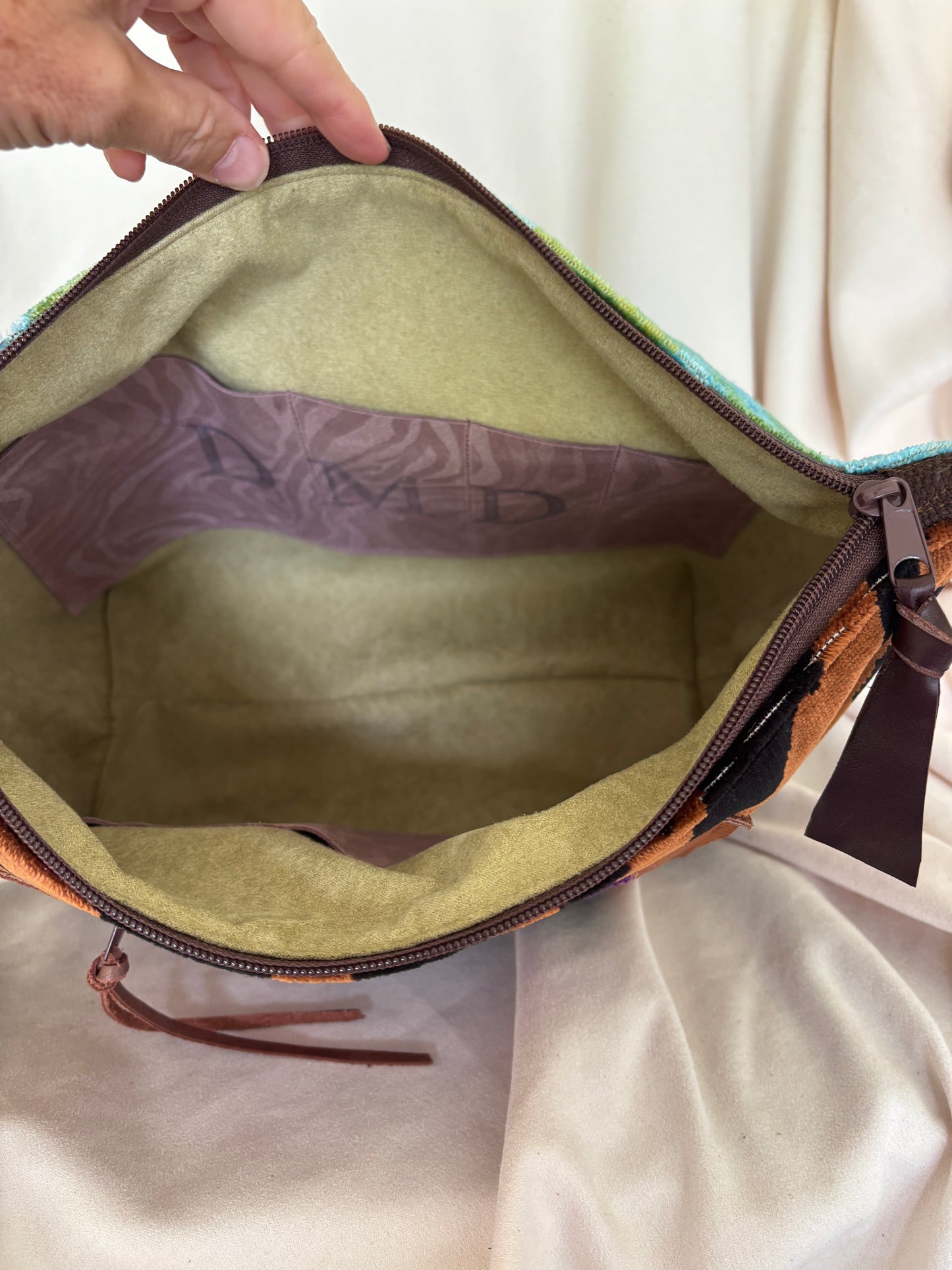 Jumbo Make Up Bag-Jungle Tiger
