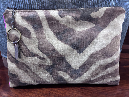 Large pouch Couture- Clutch- Organizer