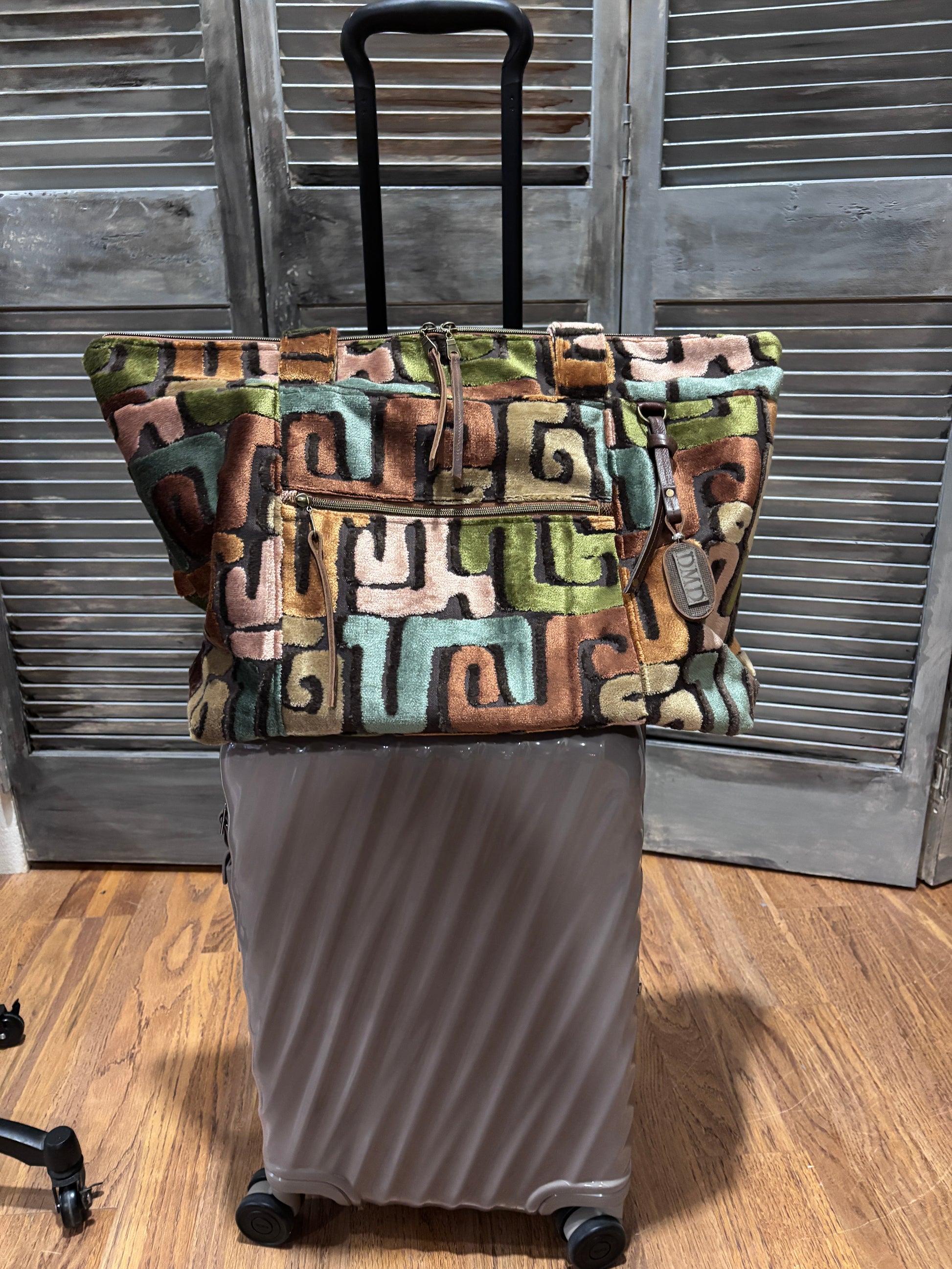 The Companion-Kuba Cut Velvet This Bag is Loaded!! Read all about it! - DMD Bags