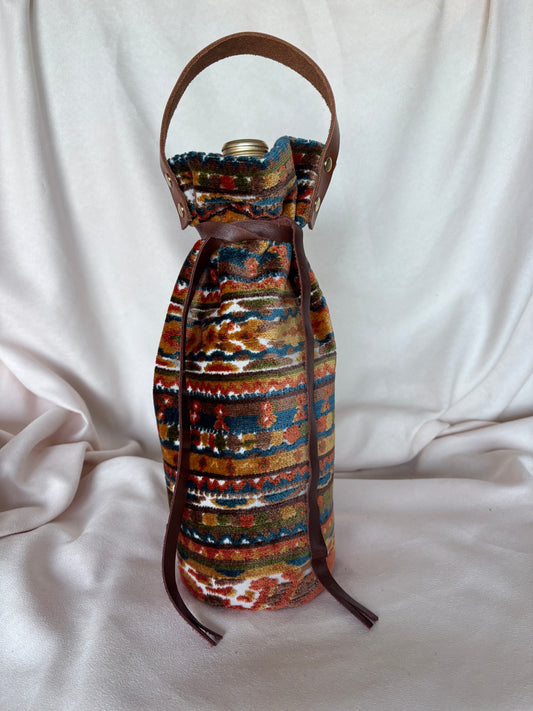 Wine Bottle Tote-West Texas