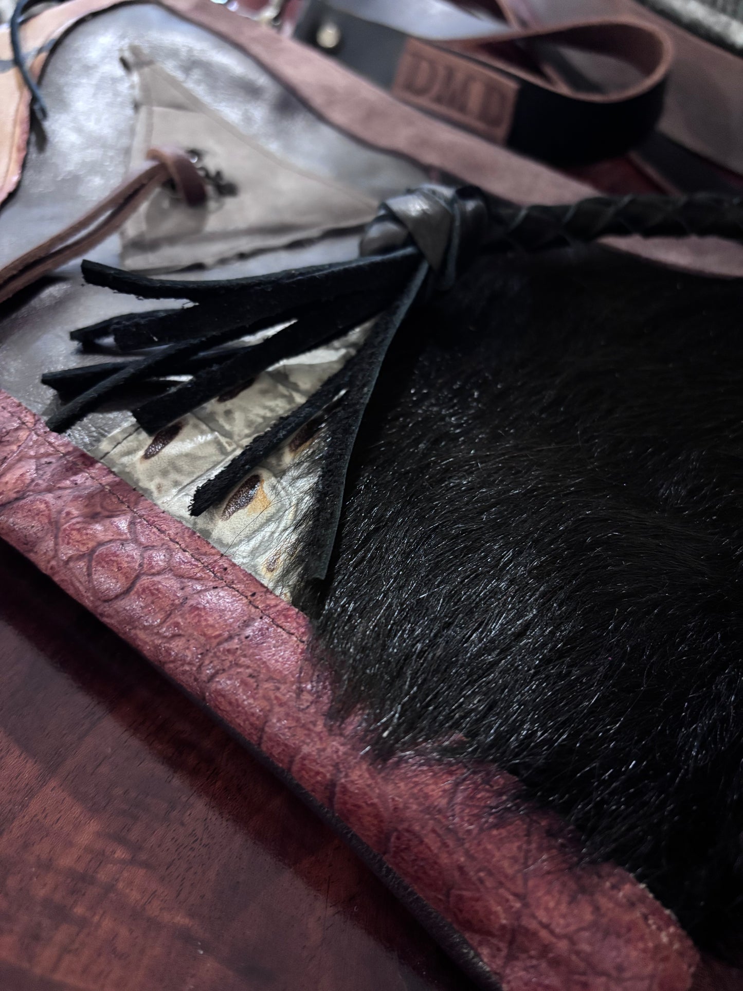 All Leather One of a Kind 9x15 Funky & Fun