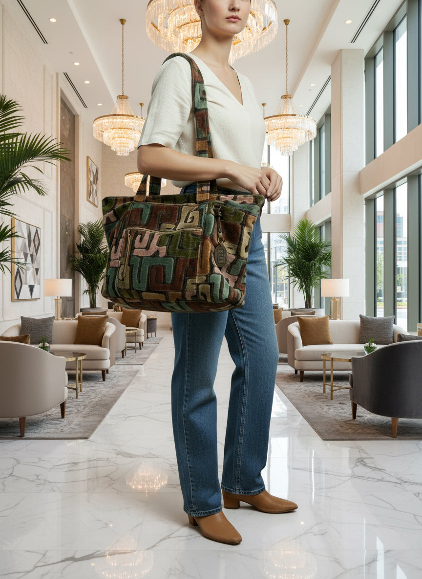 The Companion-Kuba Cut Velvet This Bag is Loaded!! Read all about it! - DMD Bags