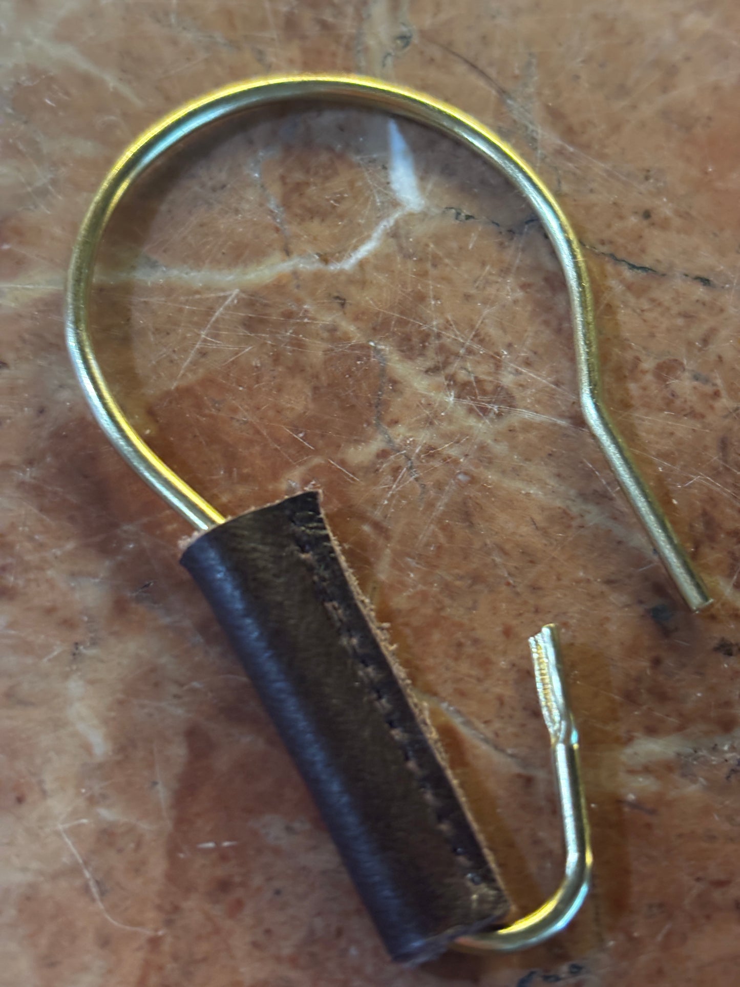 Leather Trimmed Large Clasp - DMD Bags