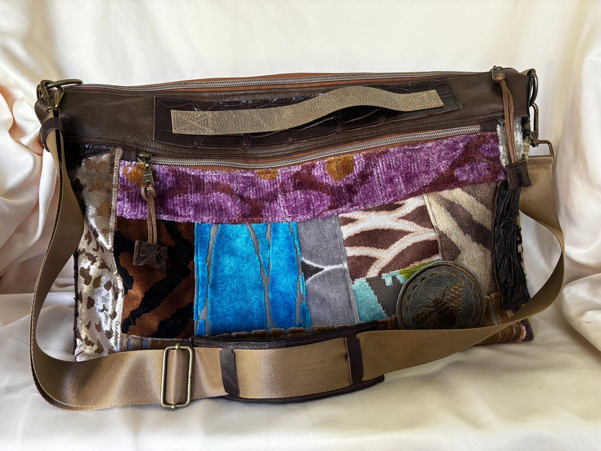 One of a Kind Satchel/Diaper Bag/Business Bag