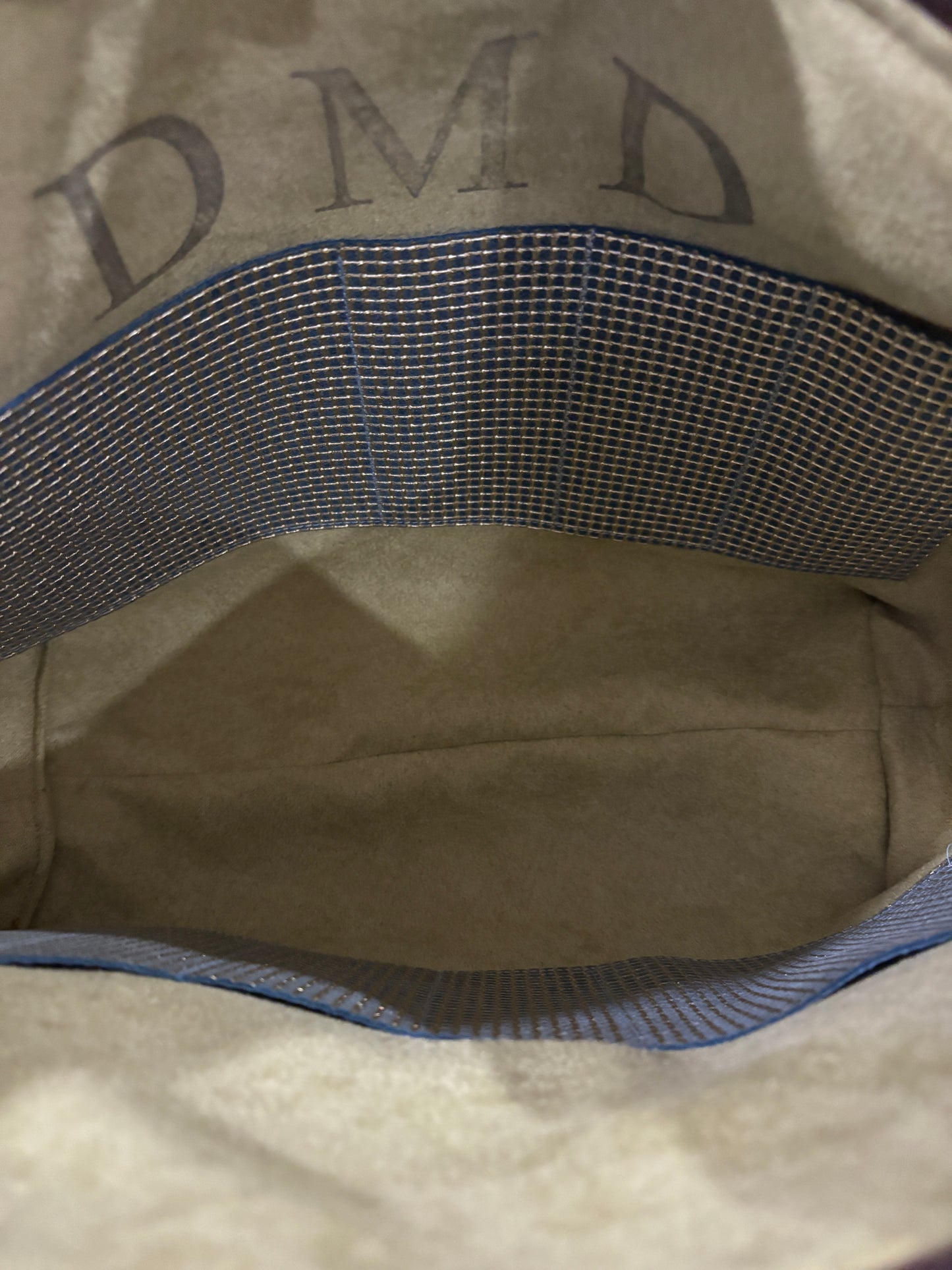 Jumbo Make Up-Vintage Chenille tapestry Pocket & Gold Tiger cut velvet - DMD Bags