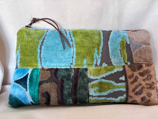 Patchwork Pouch 11.5x6 - DMD Bags